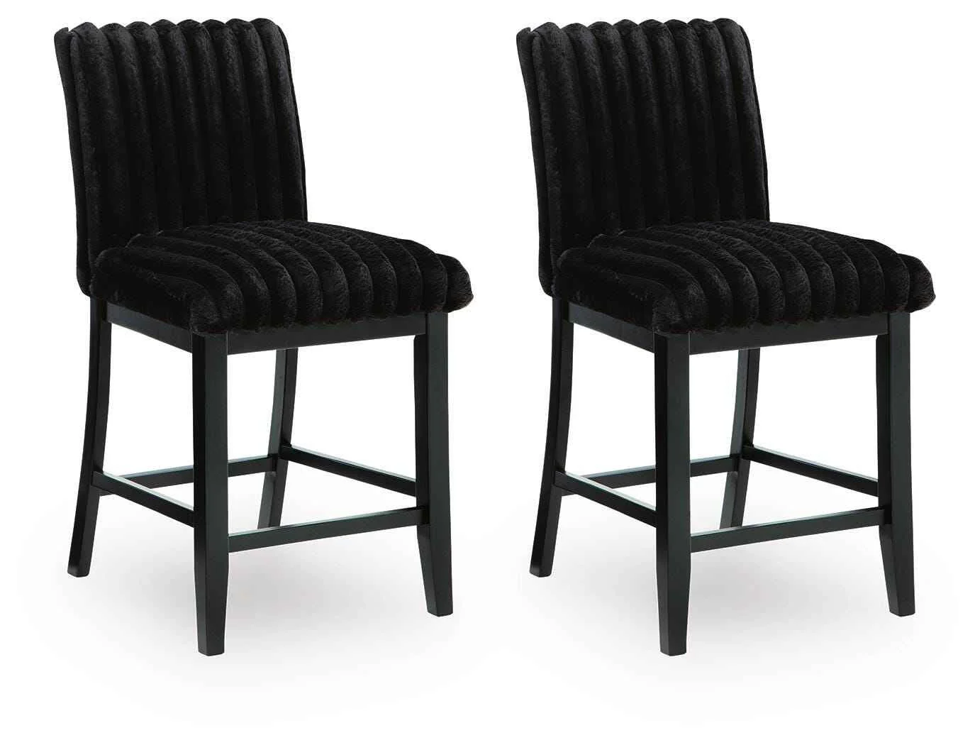 Mervannie Gray/Black Counter Height Dining Set - Image 8