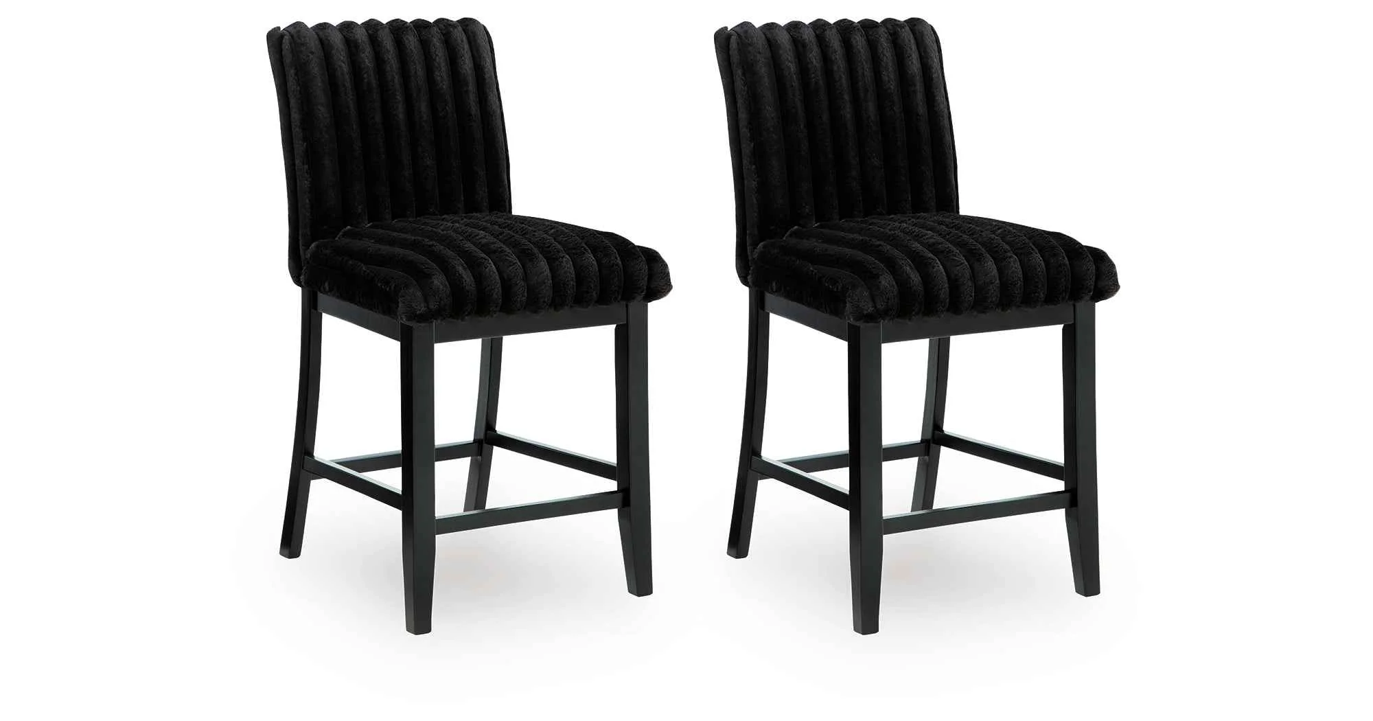Mervannie Gray/Black Counter Height Dining Set - Image 9