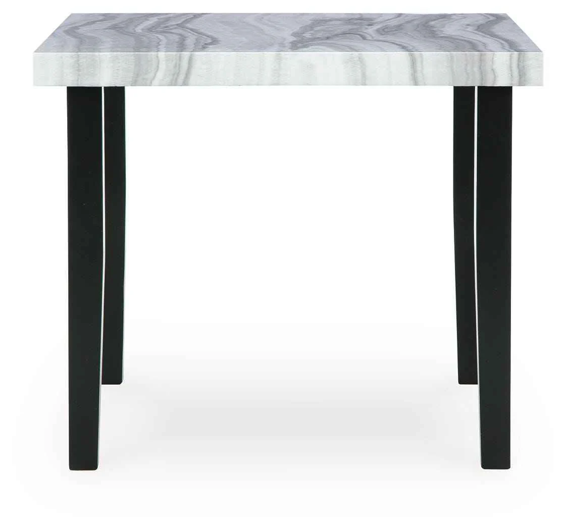 Mervannie Gray/Black Counter Height Dining Table - Image 6