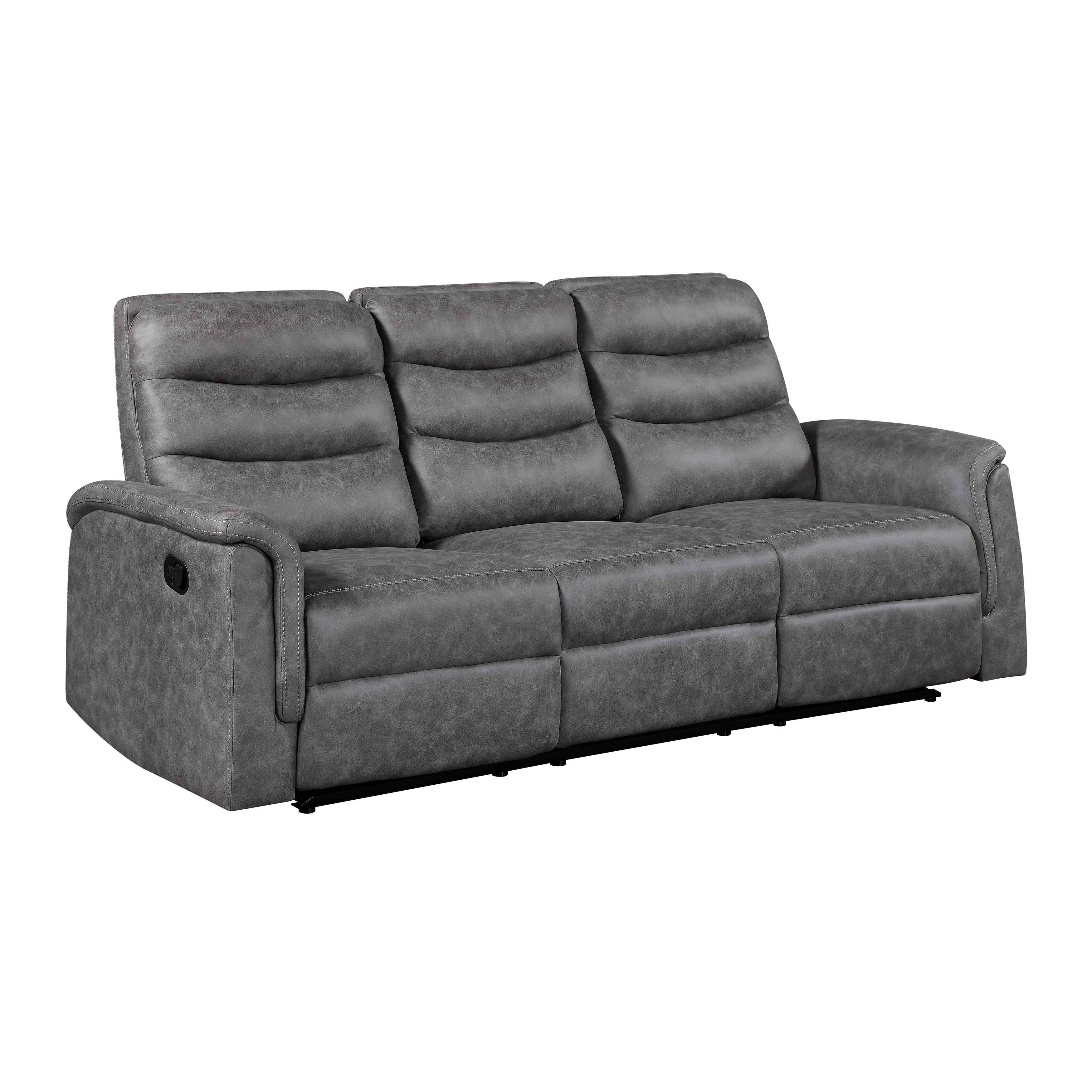 Metric Gray Reclining Living Room Set - Image 3