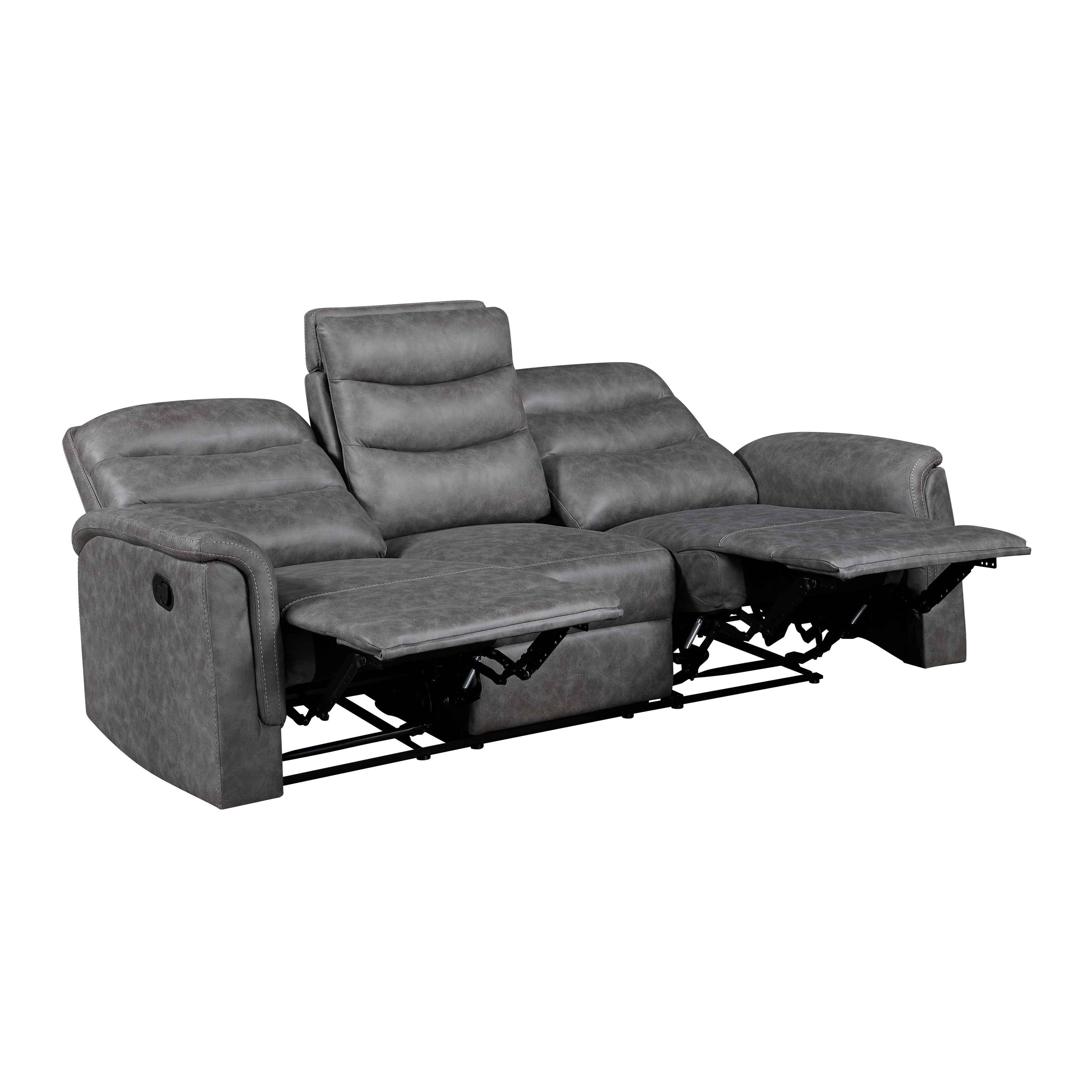 Metric Gray Reclining Living Room Set - Image 5