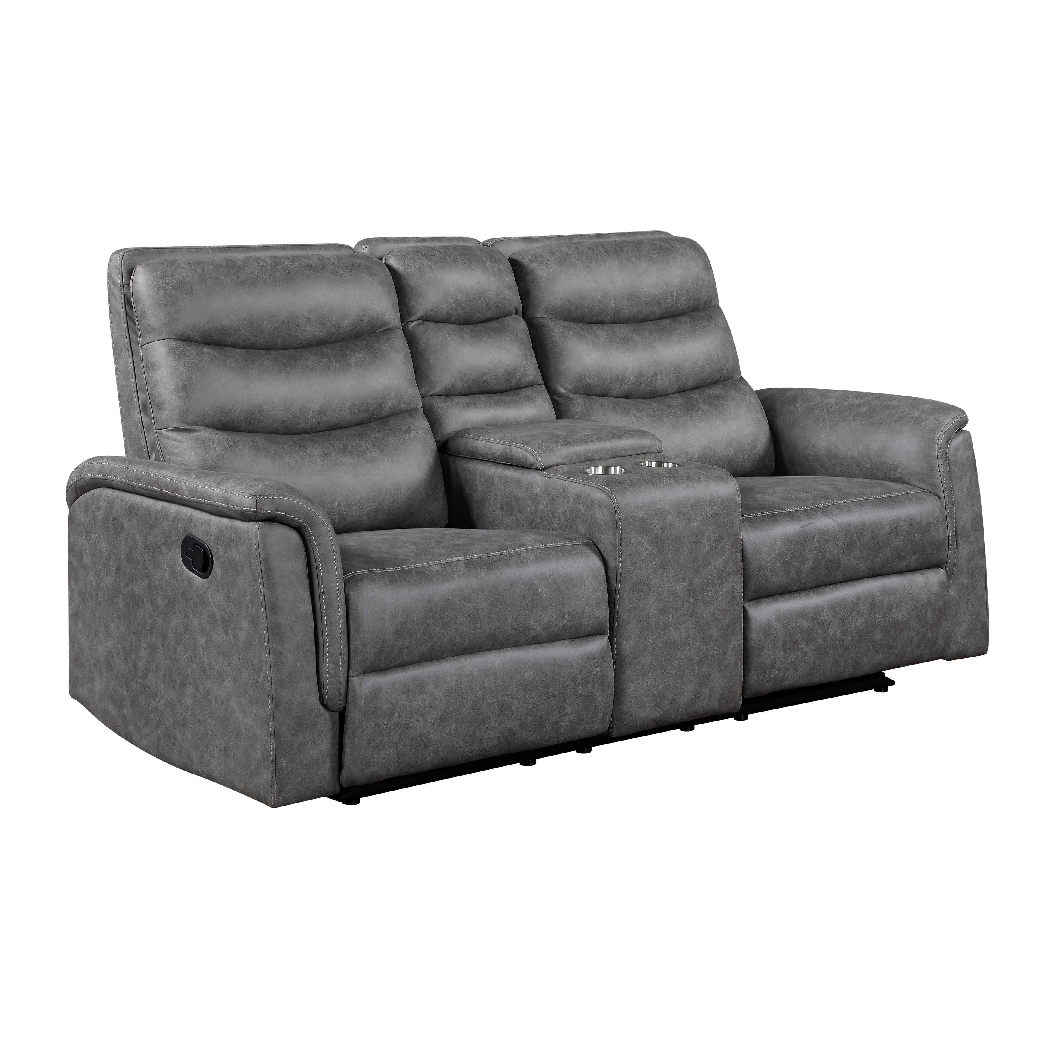 Metric Gray Reclining Living Room Set - Image 9