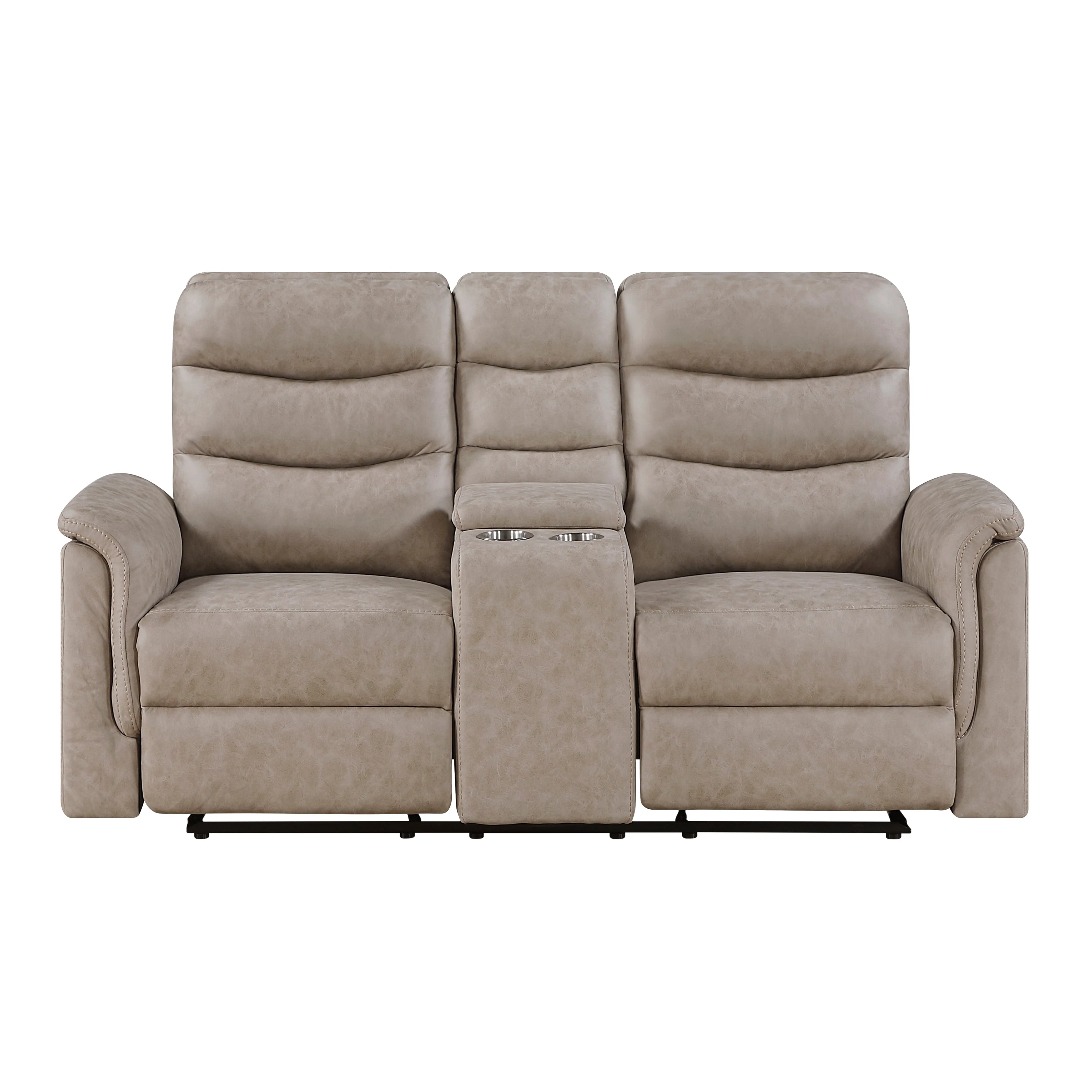 Metric Taupe 2-Piece Reclining Living Room Set - Image 8