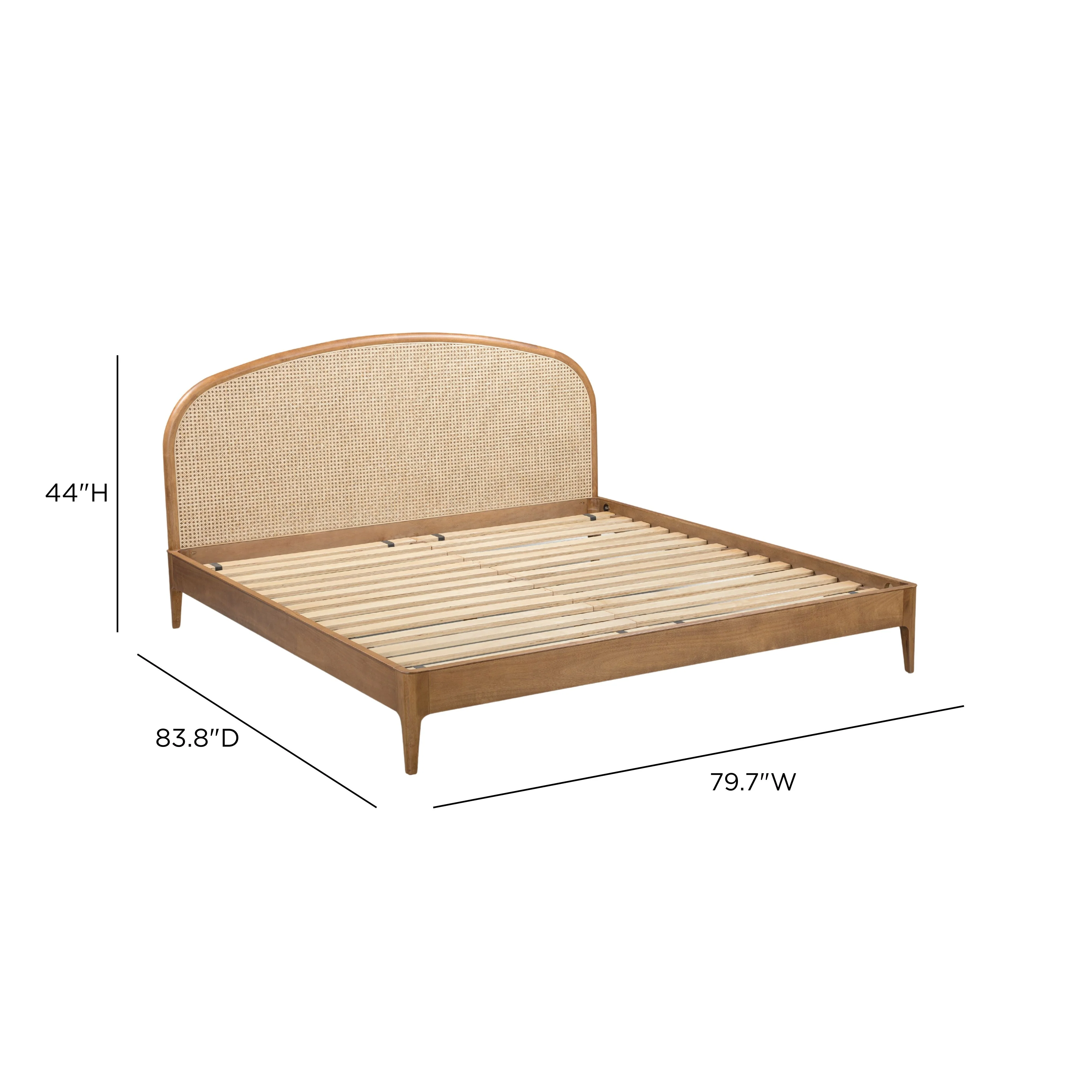 Mico Natural Rattan Bed - Image 15