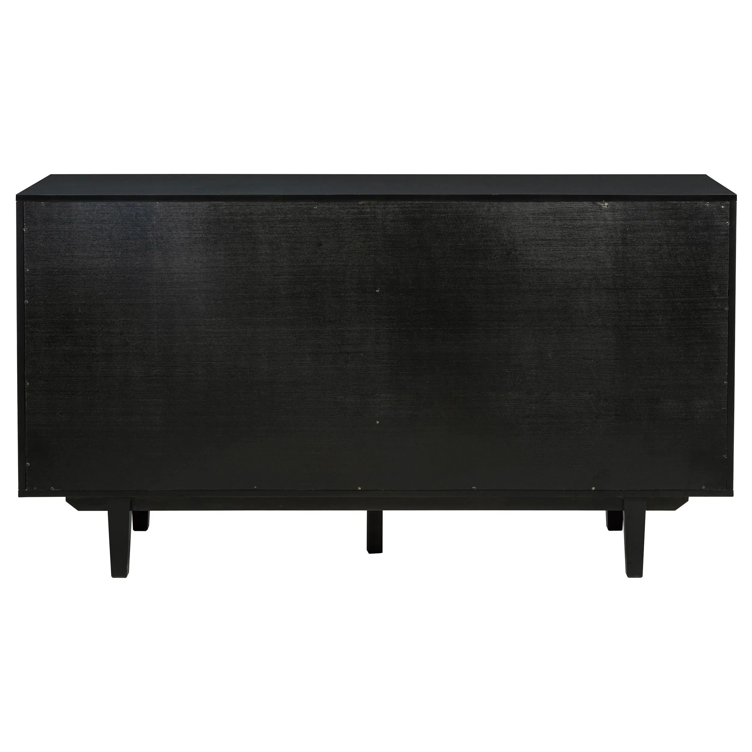 Middleton Black 4-Door Sideboard with Dual Drawers - Image 7