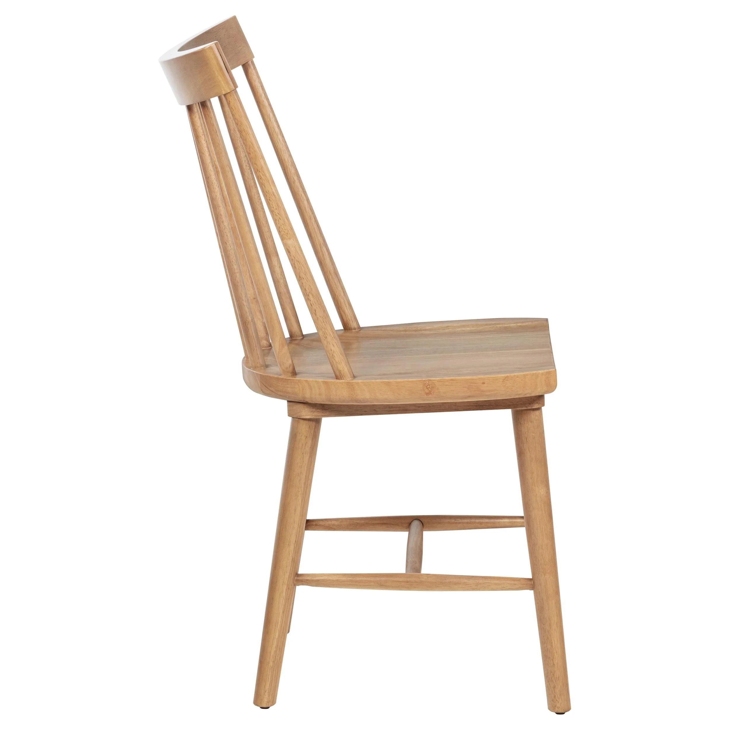 Middleton Brown Solid Wood Dining Side Chair, Set of 2 - Image 10