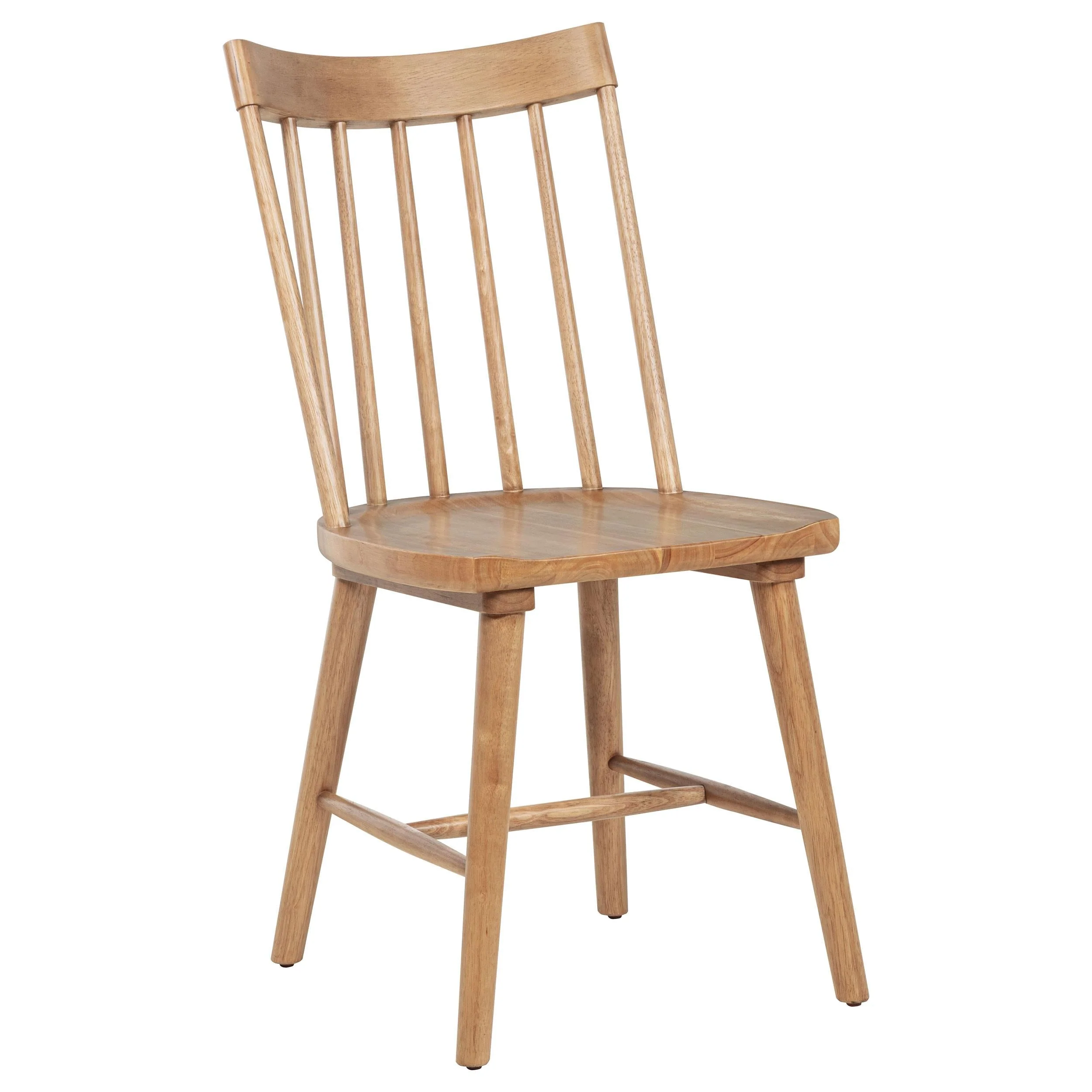 Middleton Brown Solid Wood Dining Side Chair, Set of 2 - Image 3