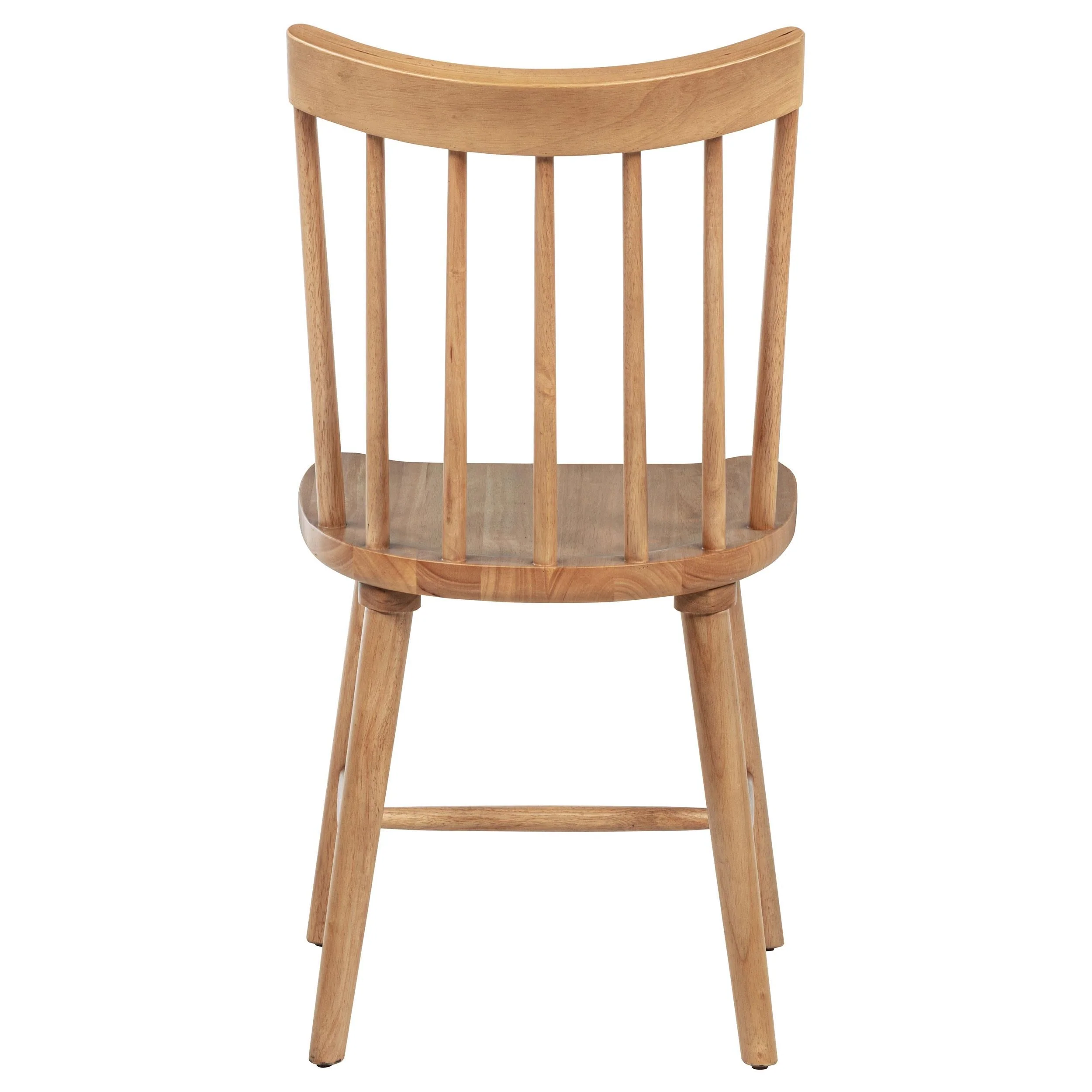 Middleton Brown Solid Wood Dining Side Chair, Set of 2 - Image 8