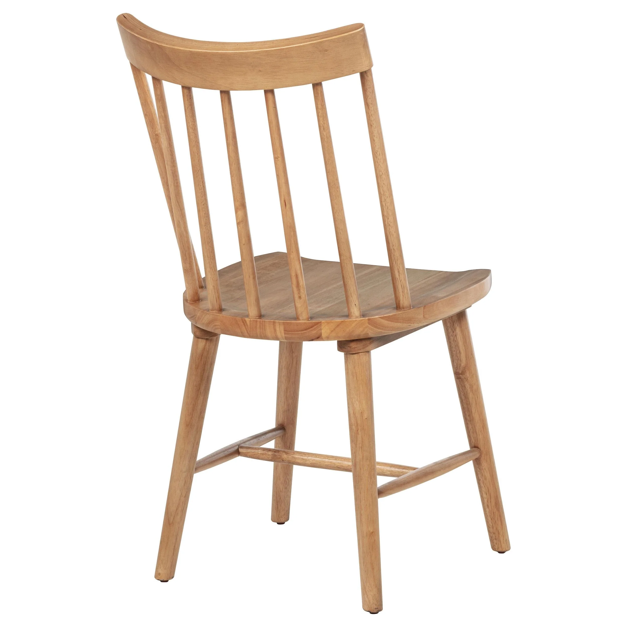 Middleton Brown Solid Wood Dining Side Chair, Set of 2 - Image 9