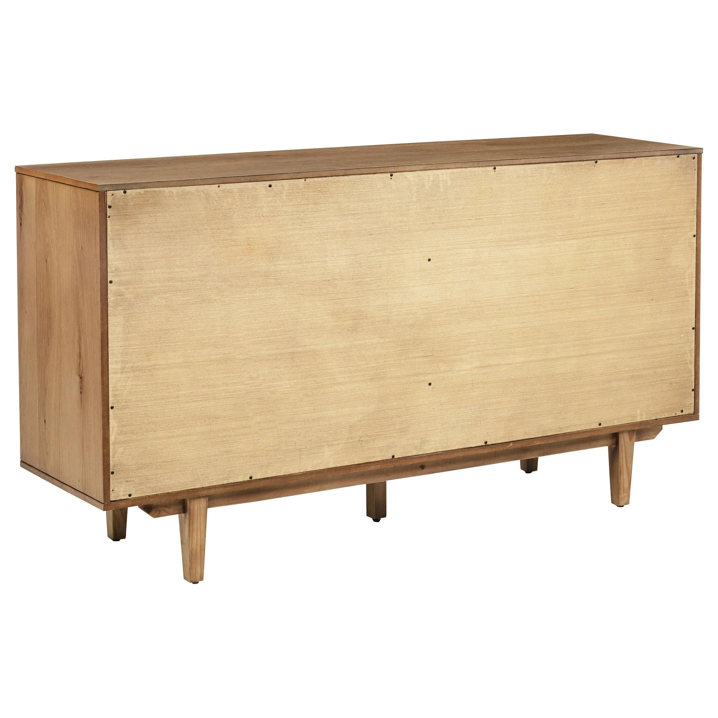 Middleton Natural 4-Door Sideboard with Dual Drawers - Image 7