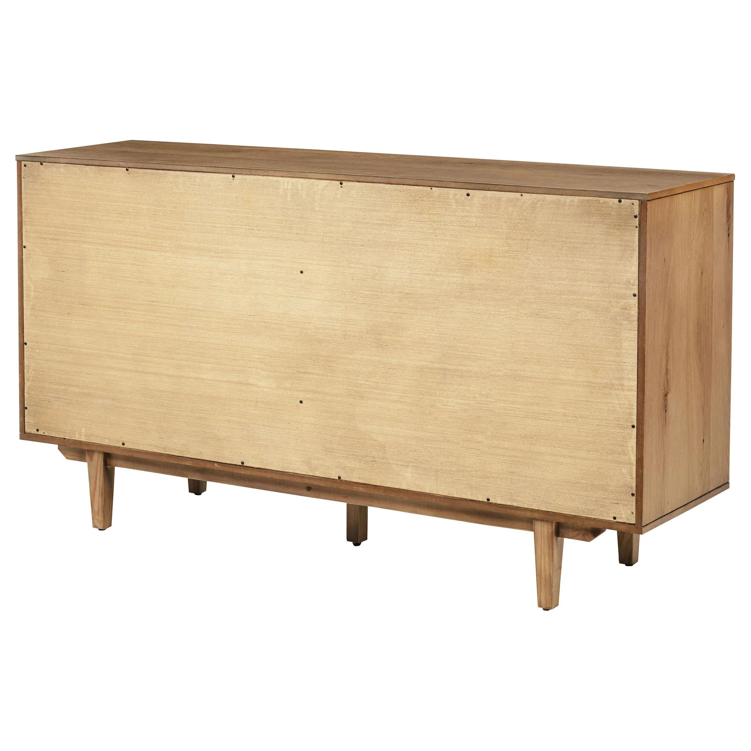 Middleton Natural 4-Door Sideboard with Dual Drawers - Image 9