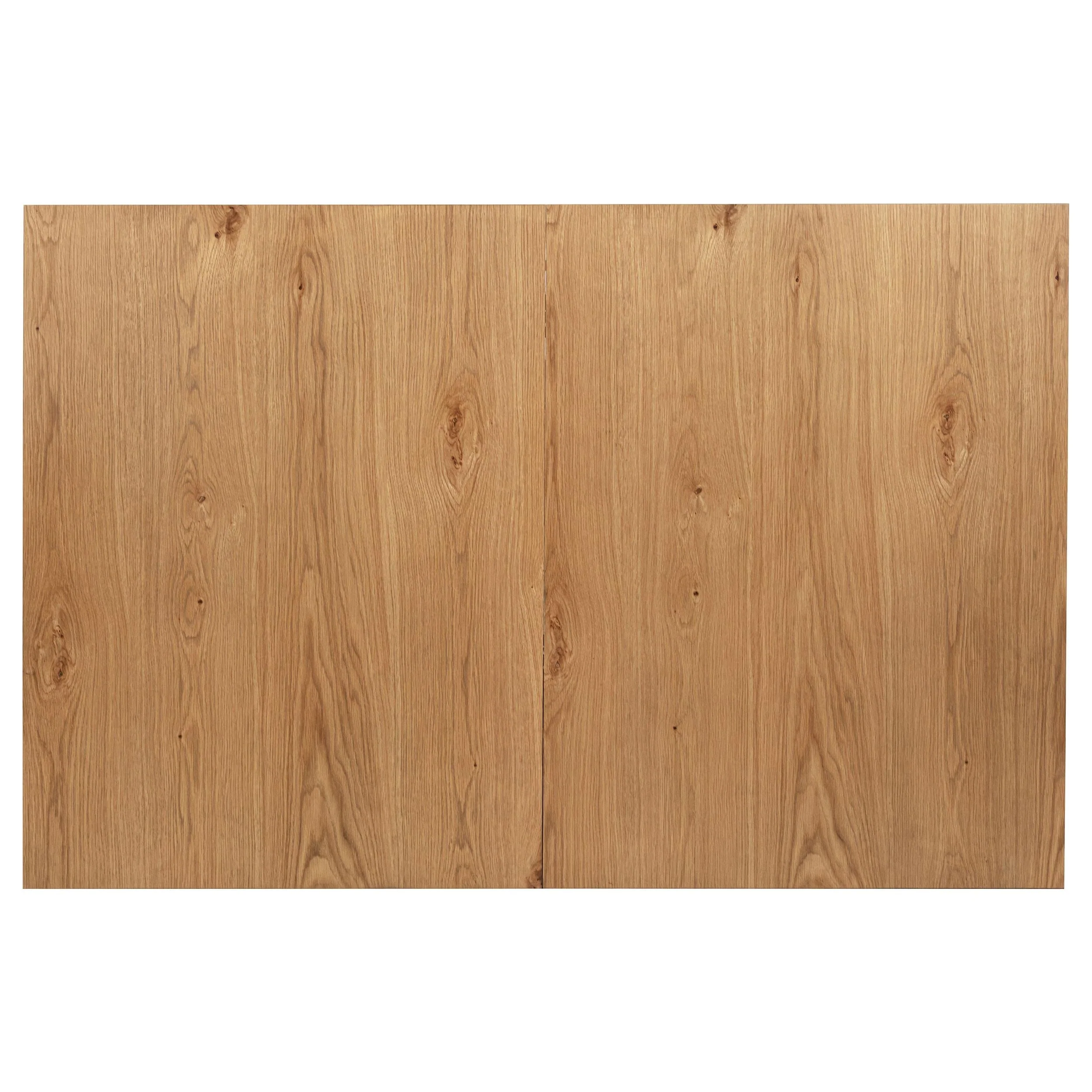 Middleton Natural Brown Dining Table with 76-inch Extension Leaf - Image 8