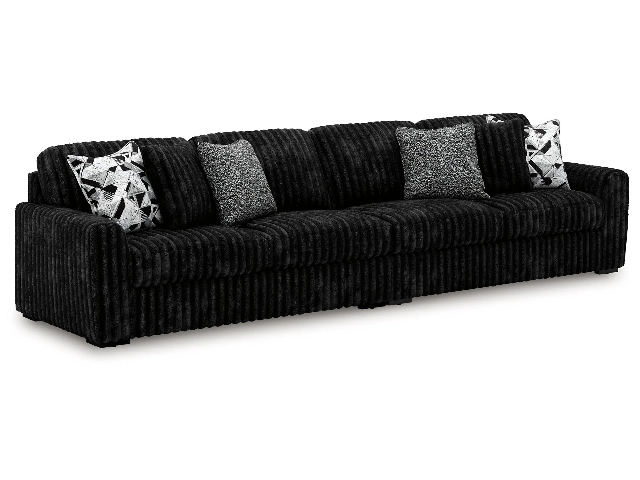 Midnight-Madness Onyx 2-Piece Sectional