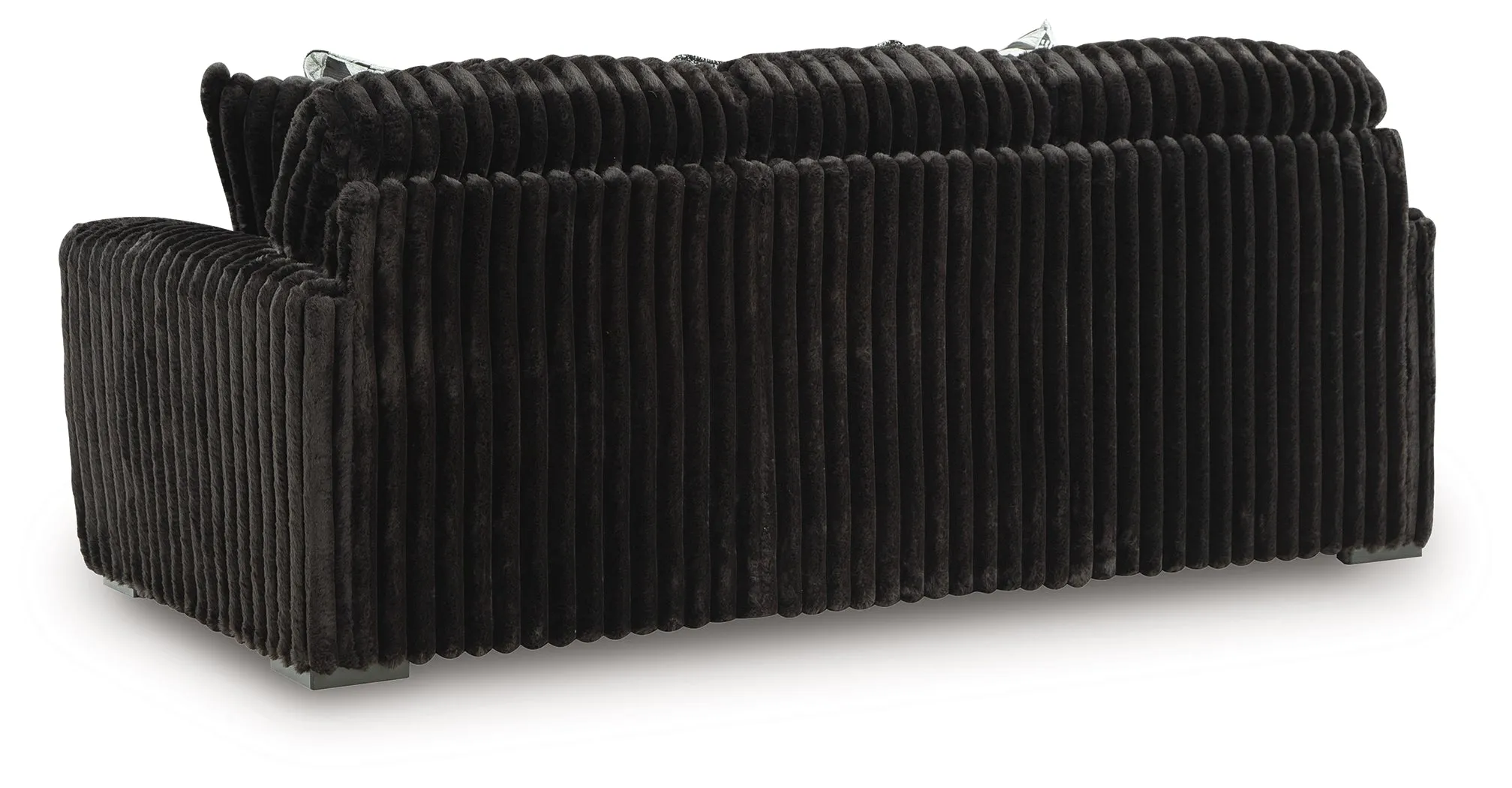 Midnight Madness Onyx Sofa - Image 4