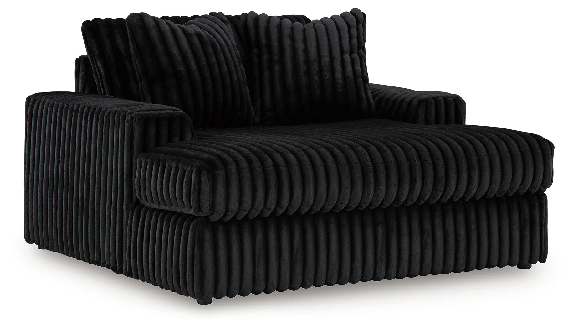 Midnight-Madness Onyx Super Chaise and Oversized Chaise - Image 2