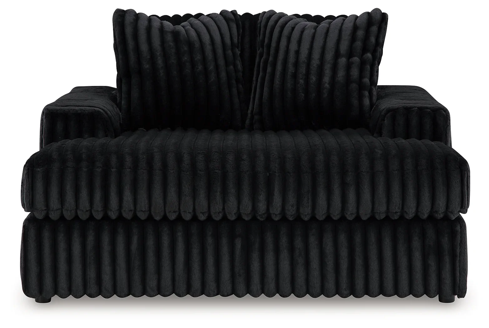Midnight-Madness Onyx Super Chaise and Oversized Chaise - Image 3