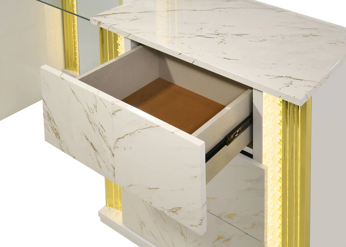 Mika White Vanity Set - Image 5