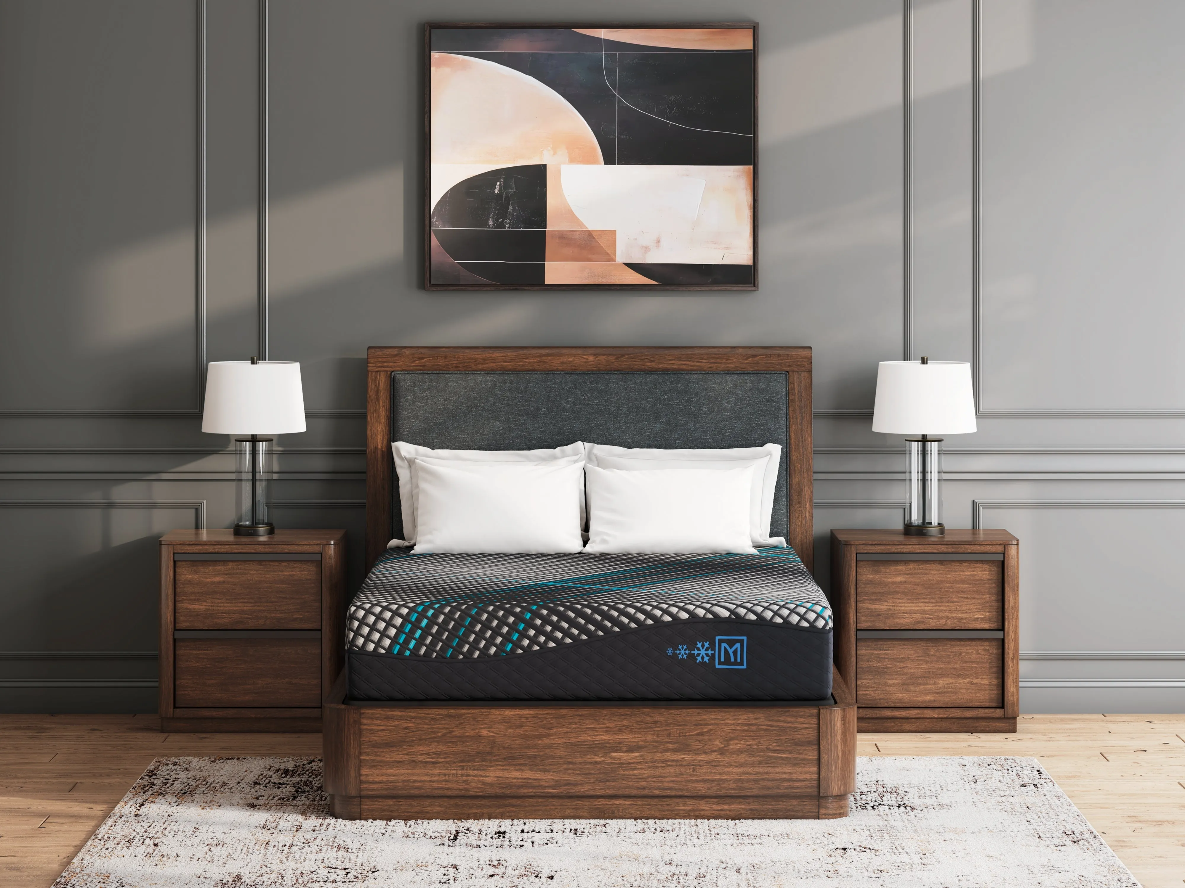 Millennium 2.0 Foam 12 Inch Black King Mattress - Image 5