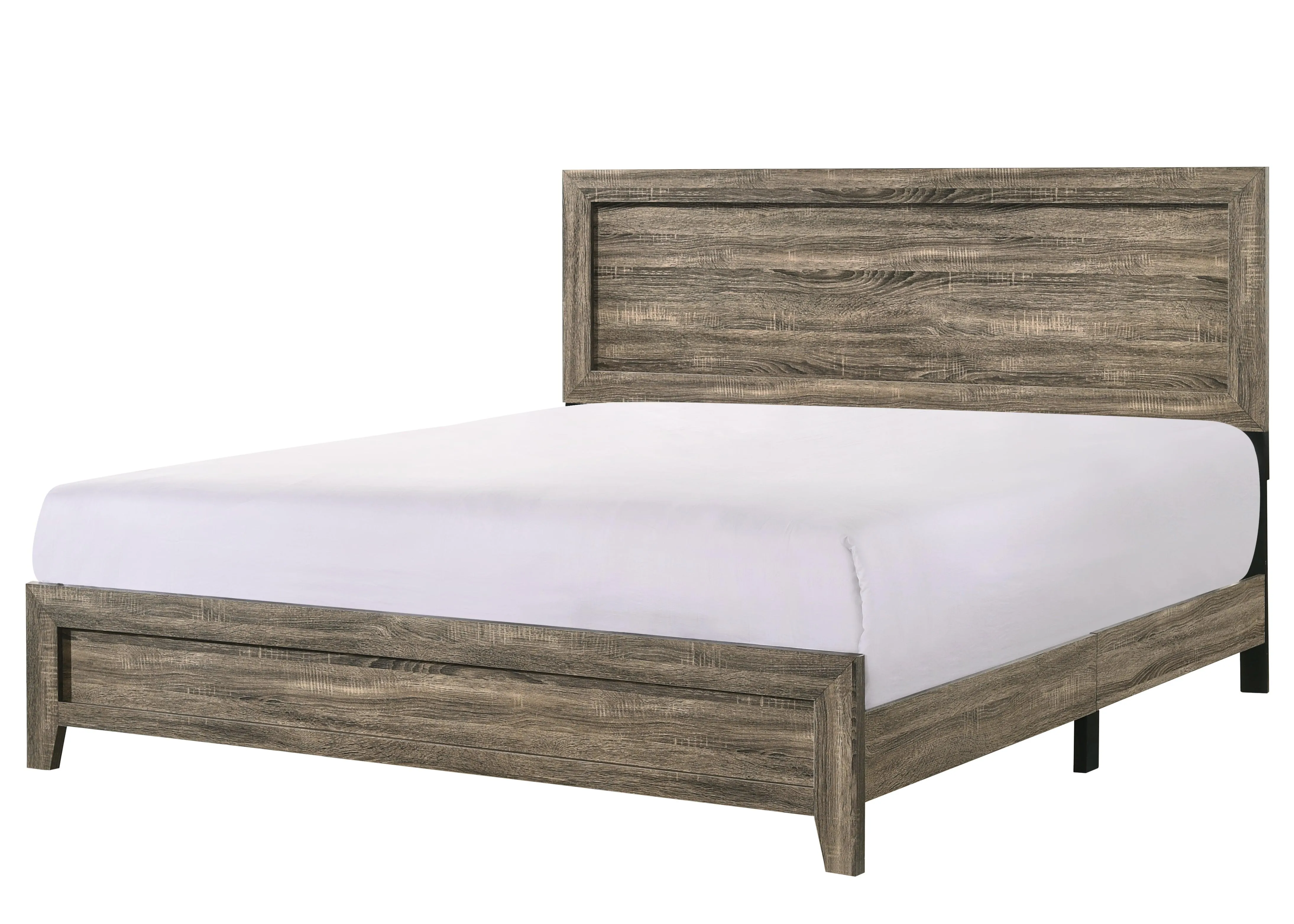 Millie Brownish Gray Panel Bedroom Set - Image 2