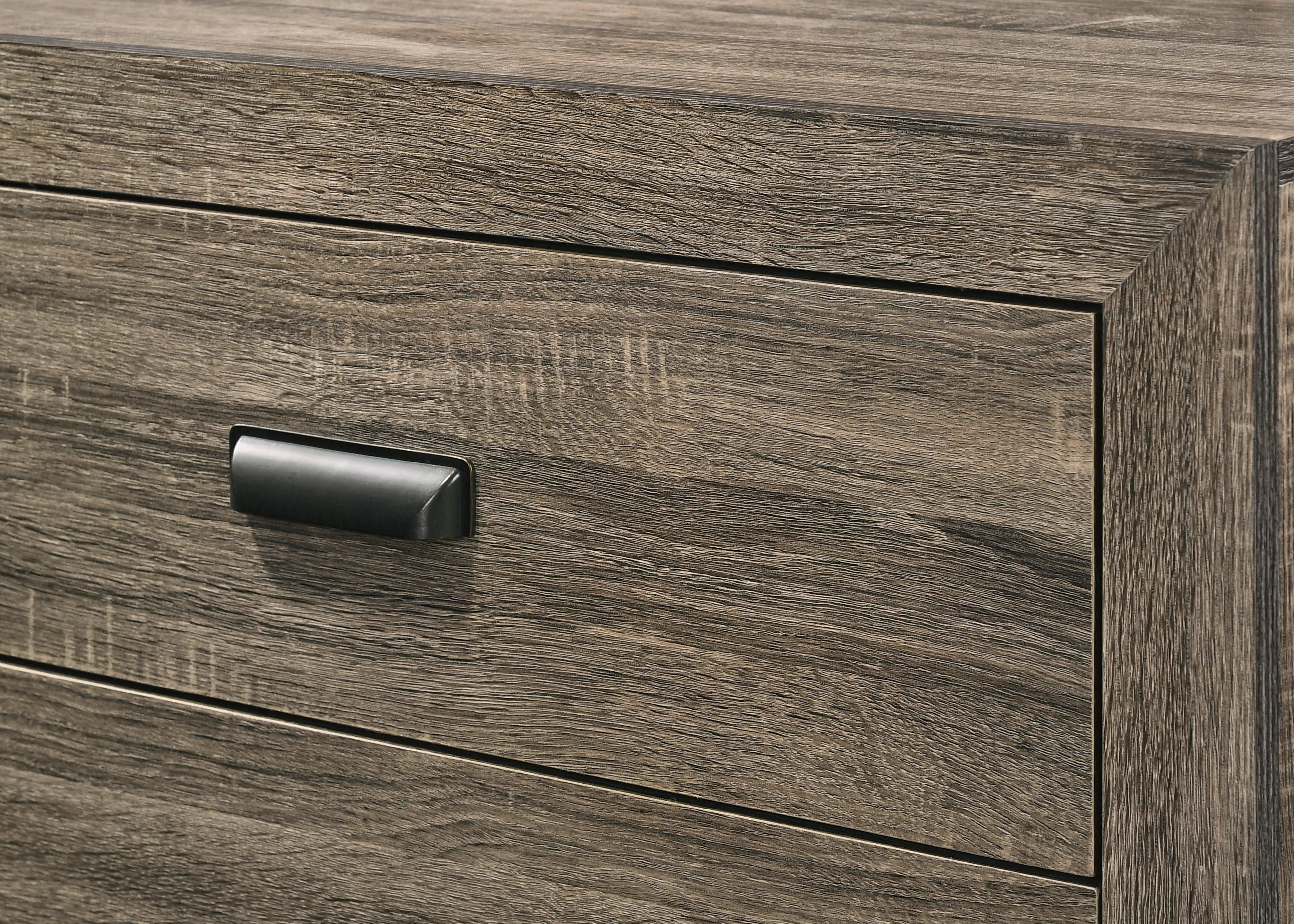 Millie Brownish Gray Panel Bedroom Set - Image 6