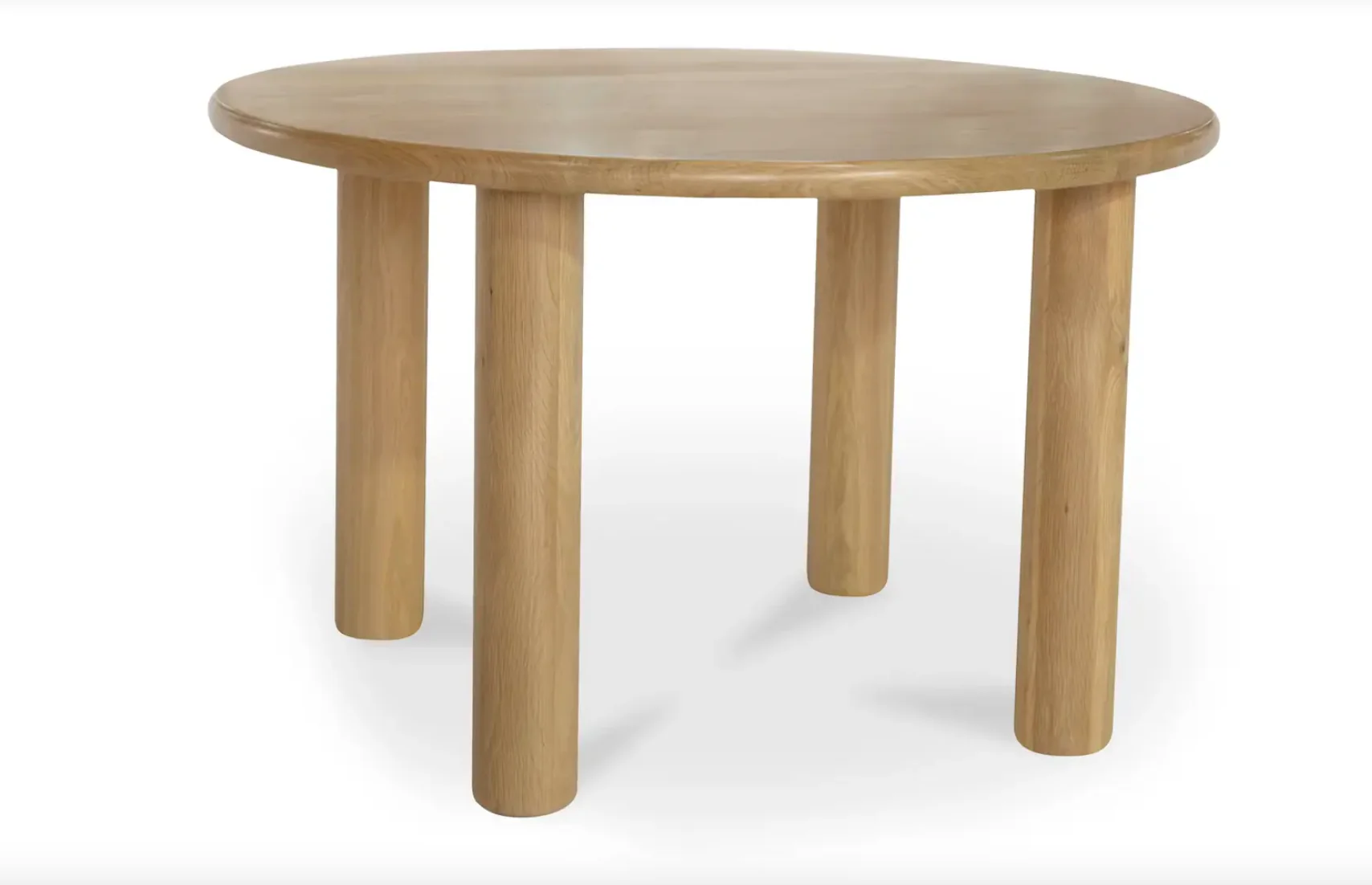 Milo Round Dining Table Oak - Image 3