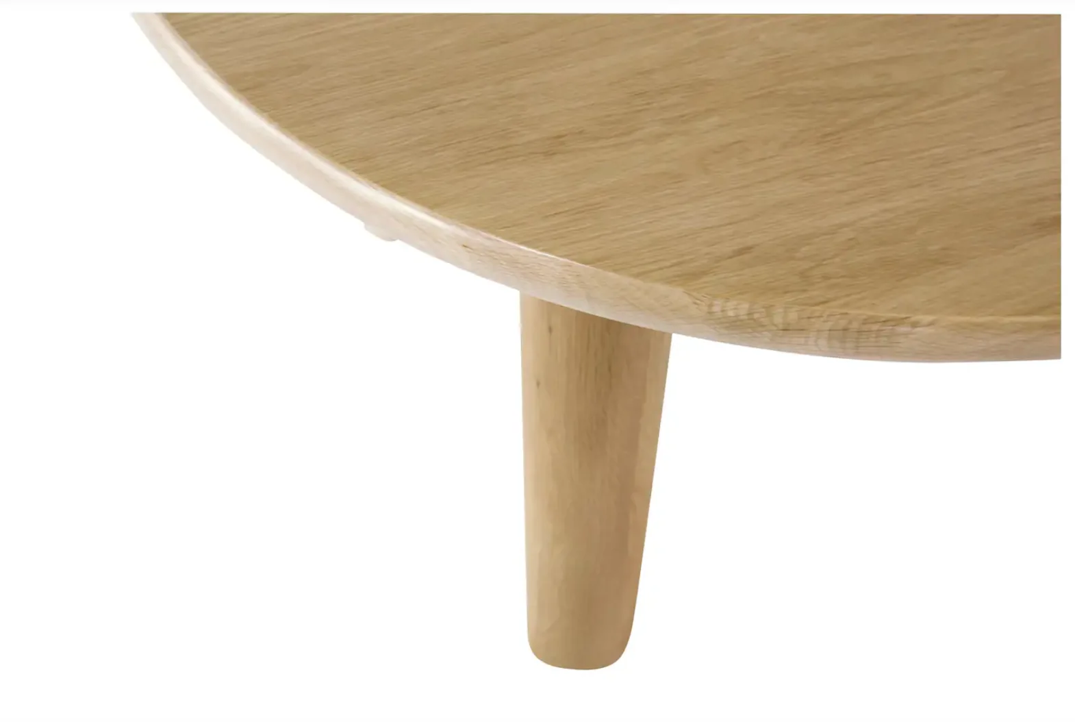 Milo Round Dining Table Oak - Image 5