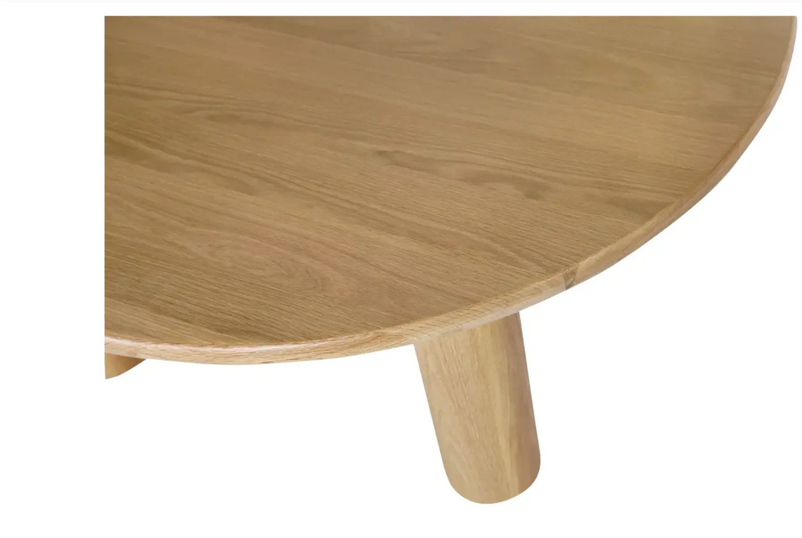 Milo Round Dining Table Oak - Image 6
