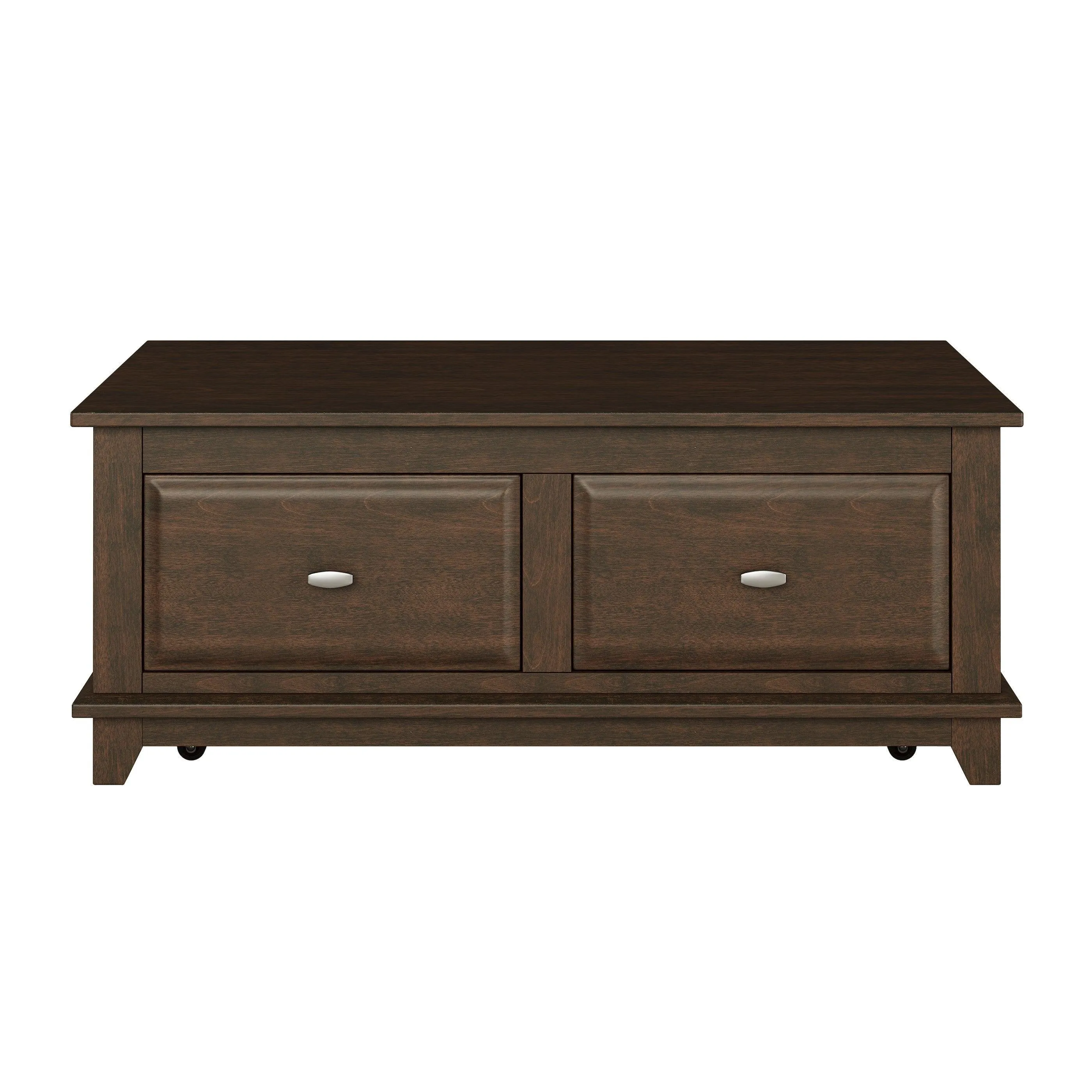 Minot Brown Cherry Lift Top Cocktail Table - Image 4