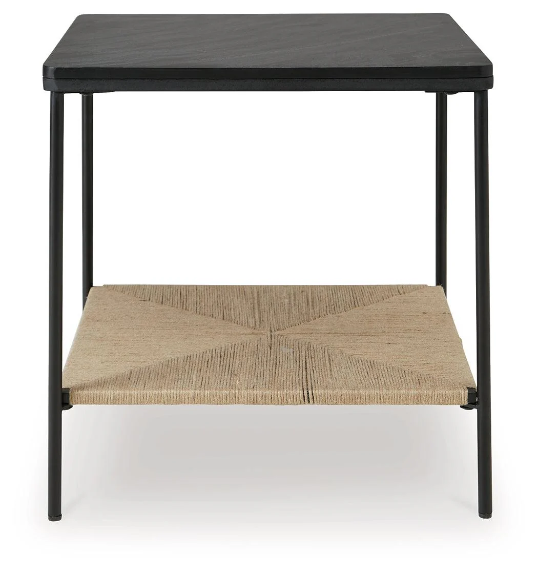 Minrich Black/Natural Accent Table - Image 3
