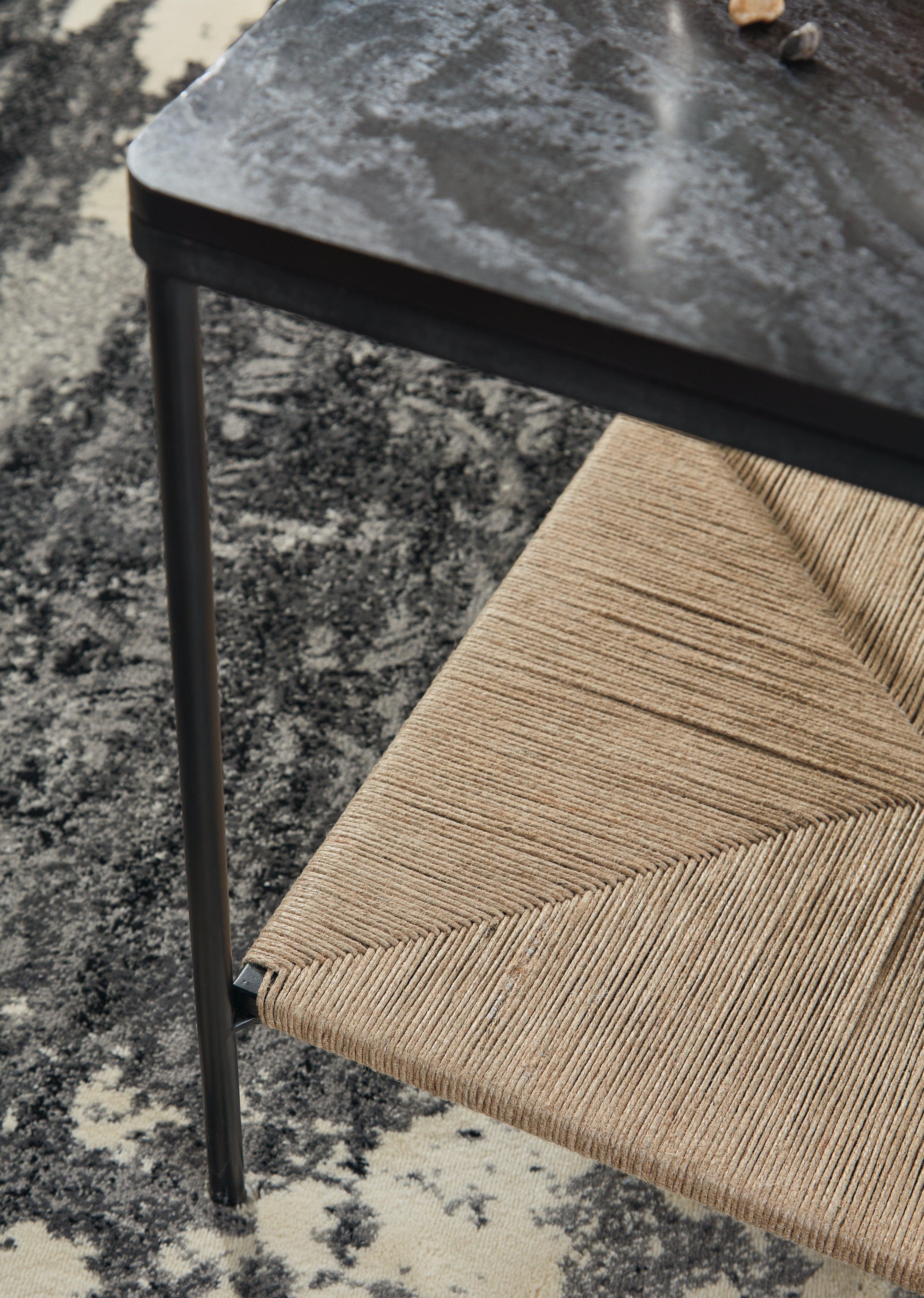 Minrich Black/Natural Accent Table - Image 5