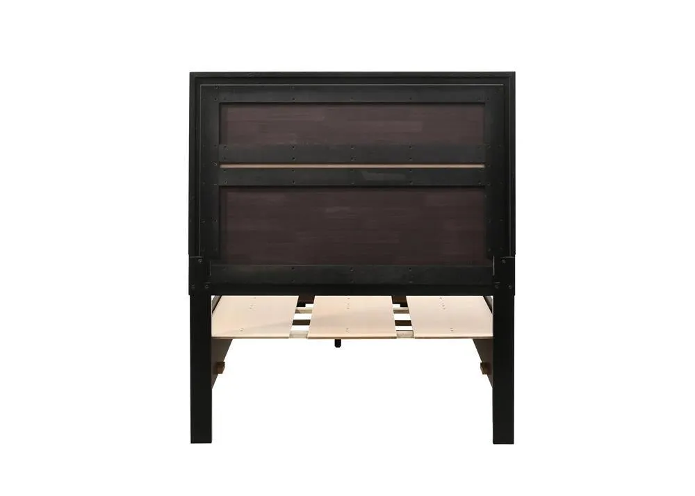 Miranda Black Twin Storage Bed - Image 6