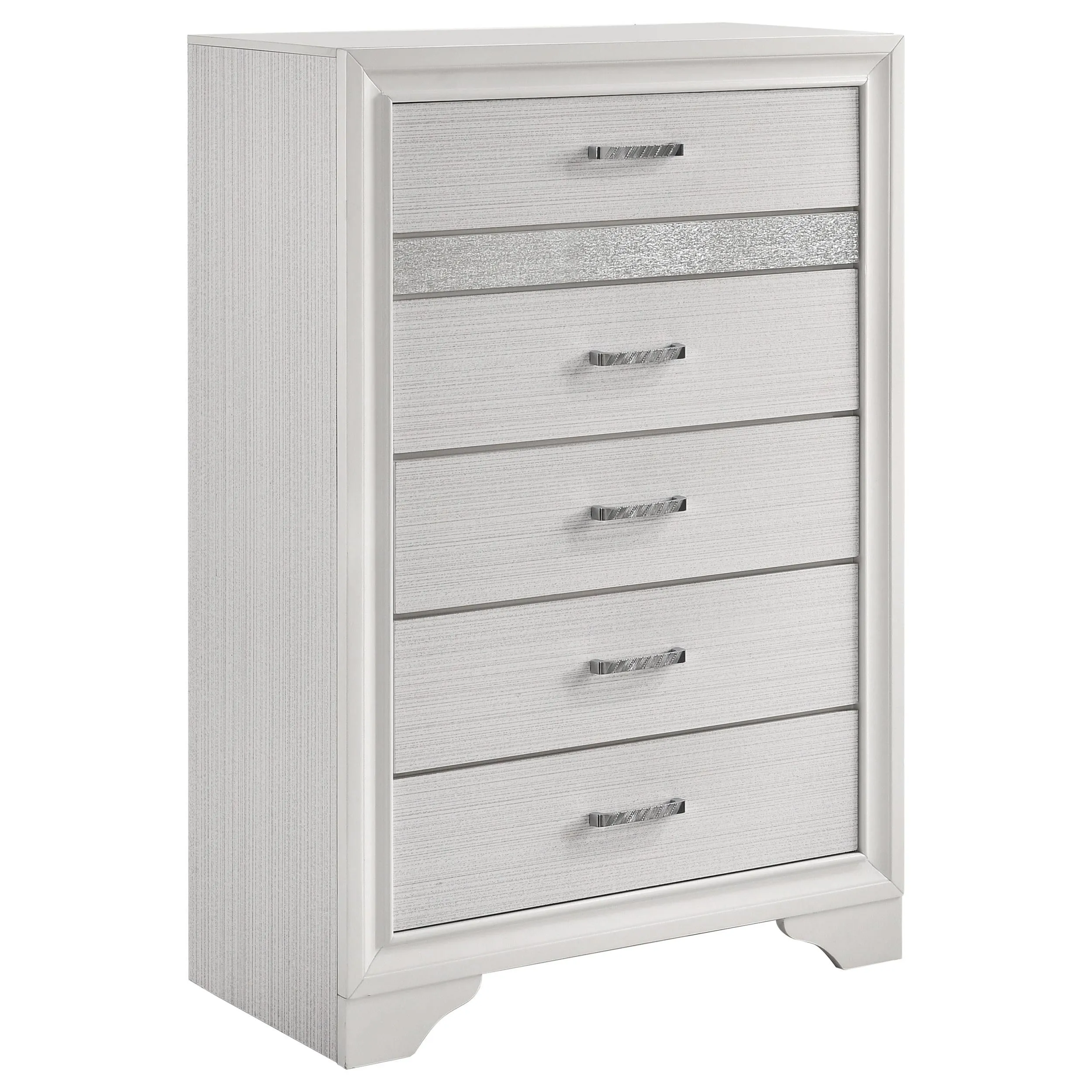 Miranda White 5-Piece Queen Bedroom Set - Image 11