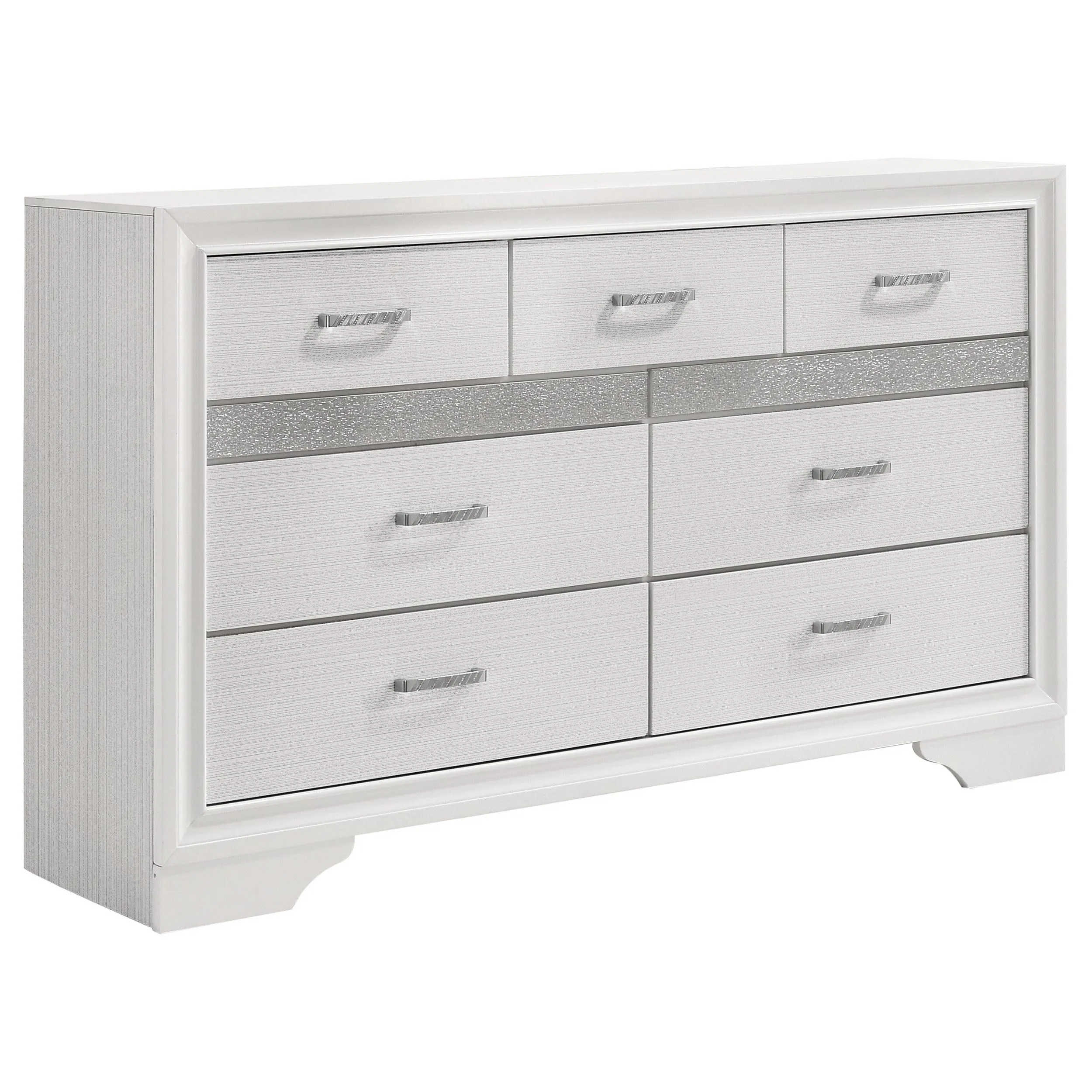 Miranda White 5-Piece Queen Bedroom Set - Image 7