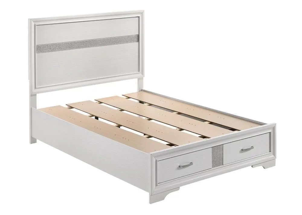 Miranda White Full Storage Bed - Image 4