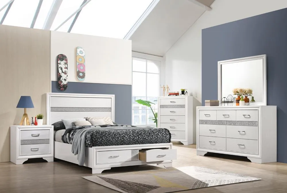 Miranda White Full Storage Bed - Image 6