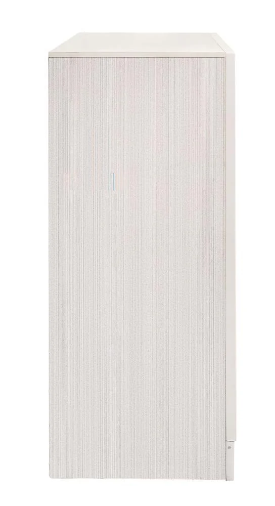 Miranda White/Rhinestone 7-Drawer Dresser - Image 8