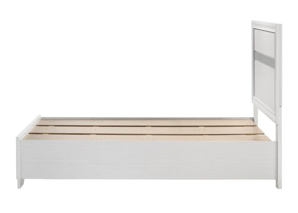 Miranda White Twin Storage Bed - Image 6