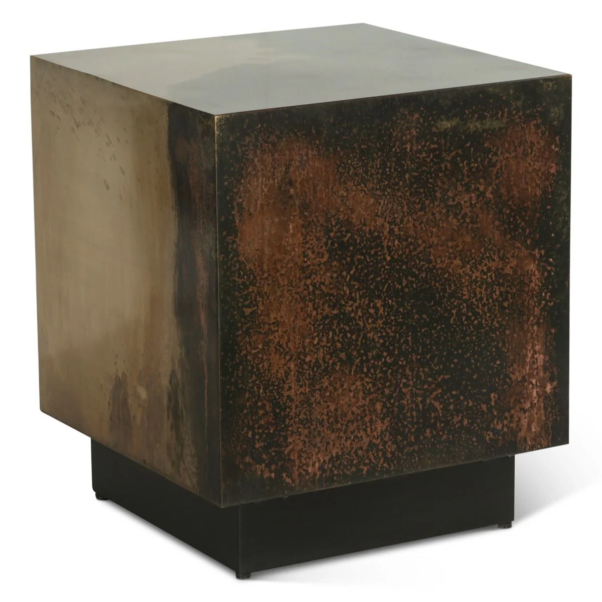 Moab 20" Side Table in Oxidized Copper - Image 2
