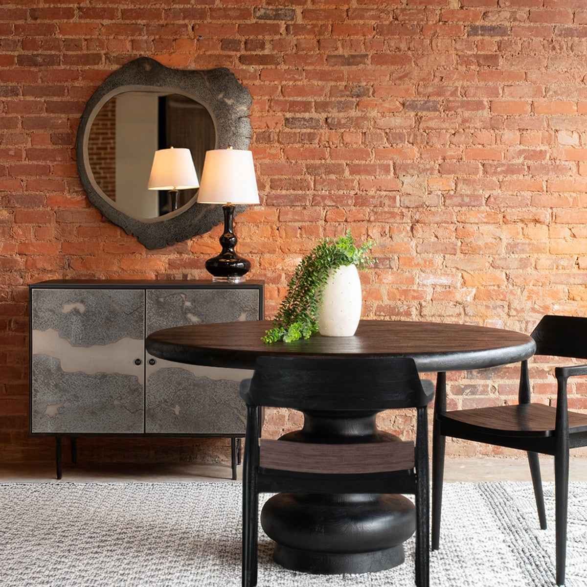 Moab 39" Bar Cabinet in Oxidized Black - Image 3