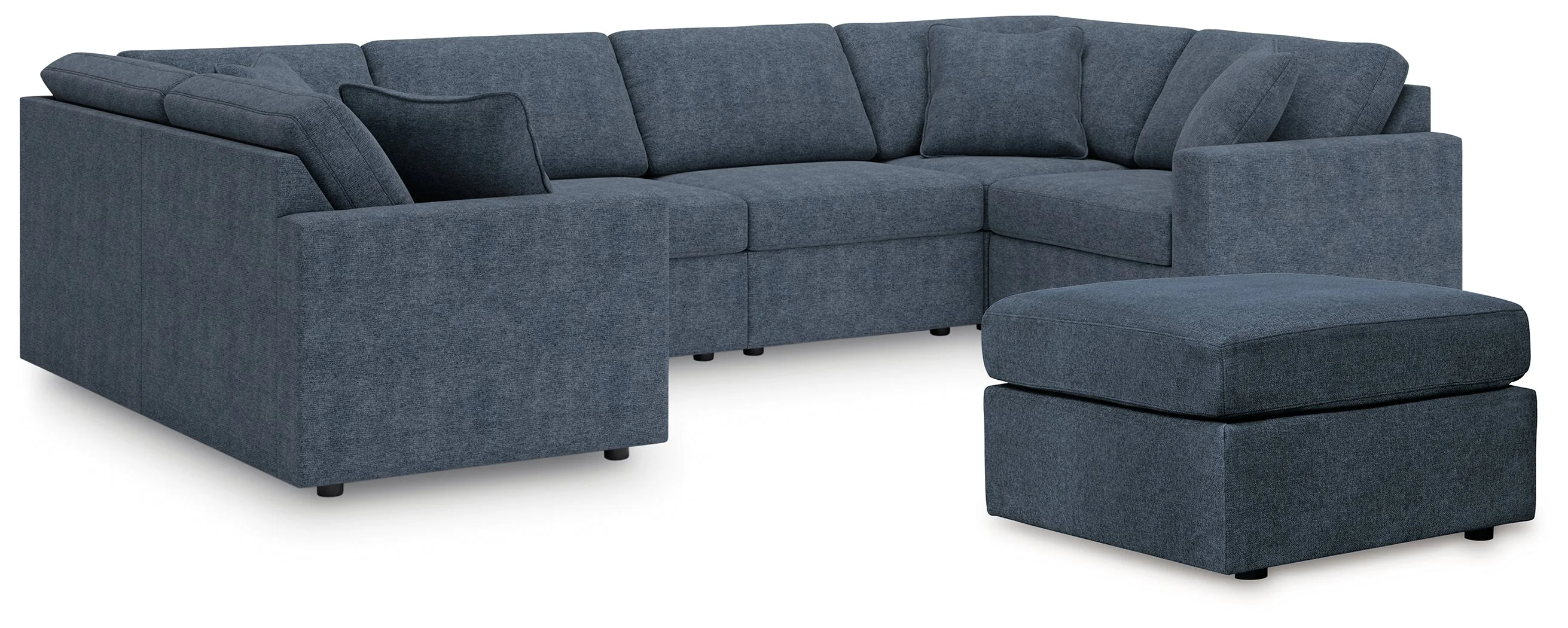 Modmax Ink 6-Piece Sectional with Ottoman