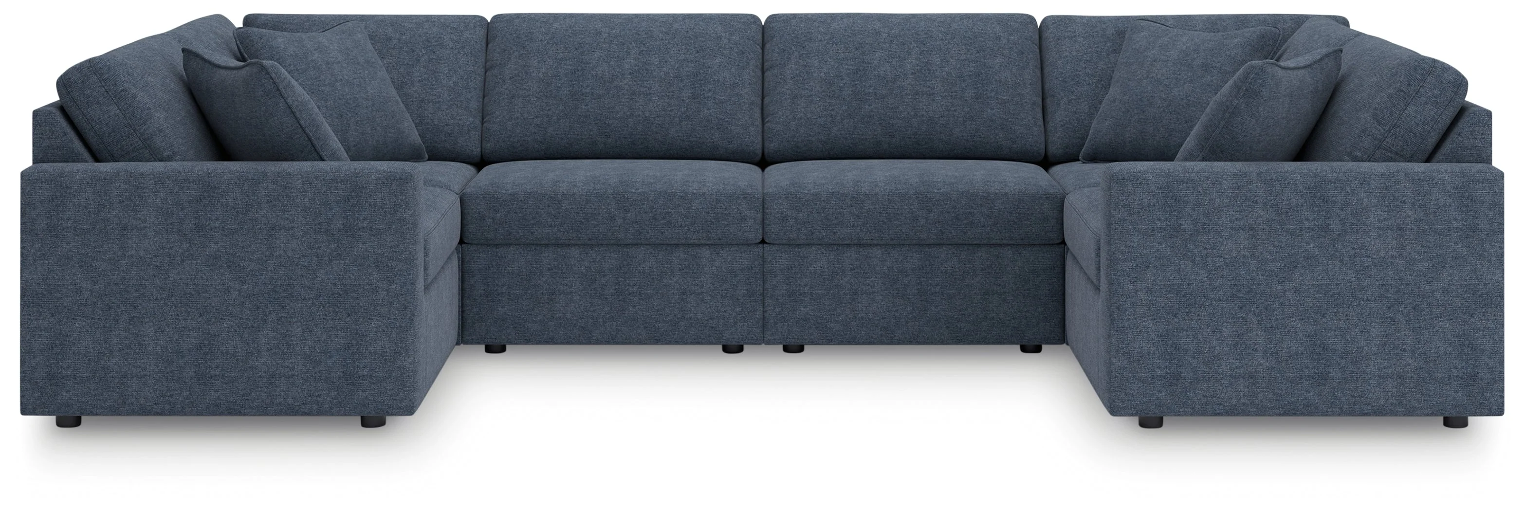 Modmax Ink 6-Piece Sectional with Ottoman - Image 6