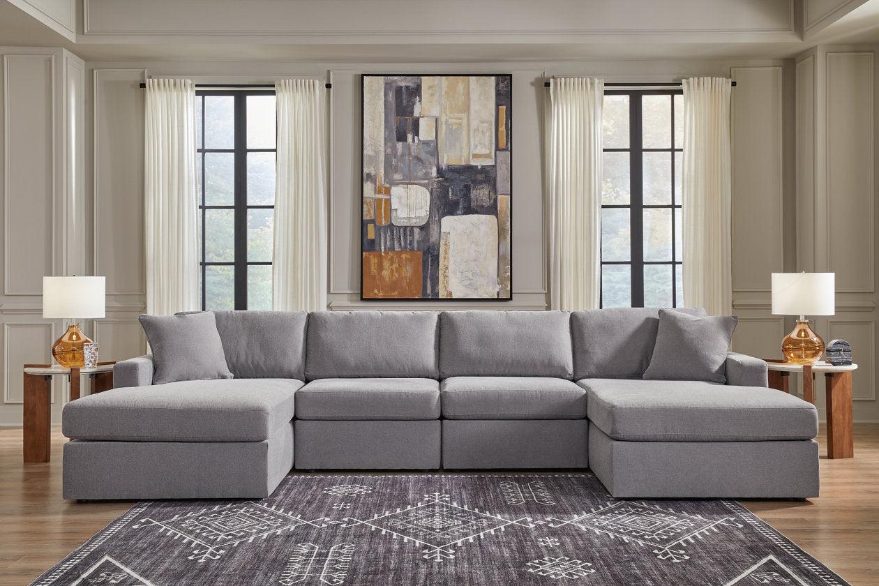 Modmax Granite 4-Piece Sectional with Two Chaise - Image 2