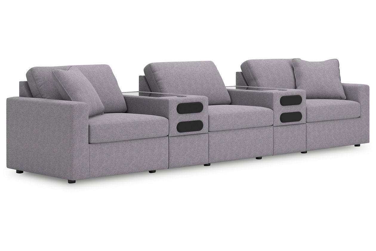 Modmax Granite 5-Piece Performance Fabric Modular Sectional