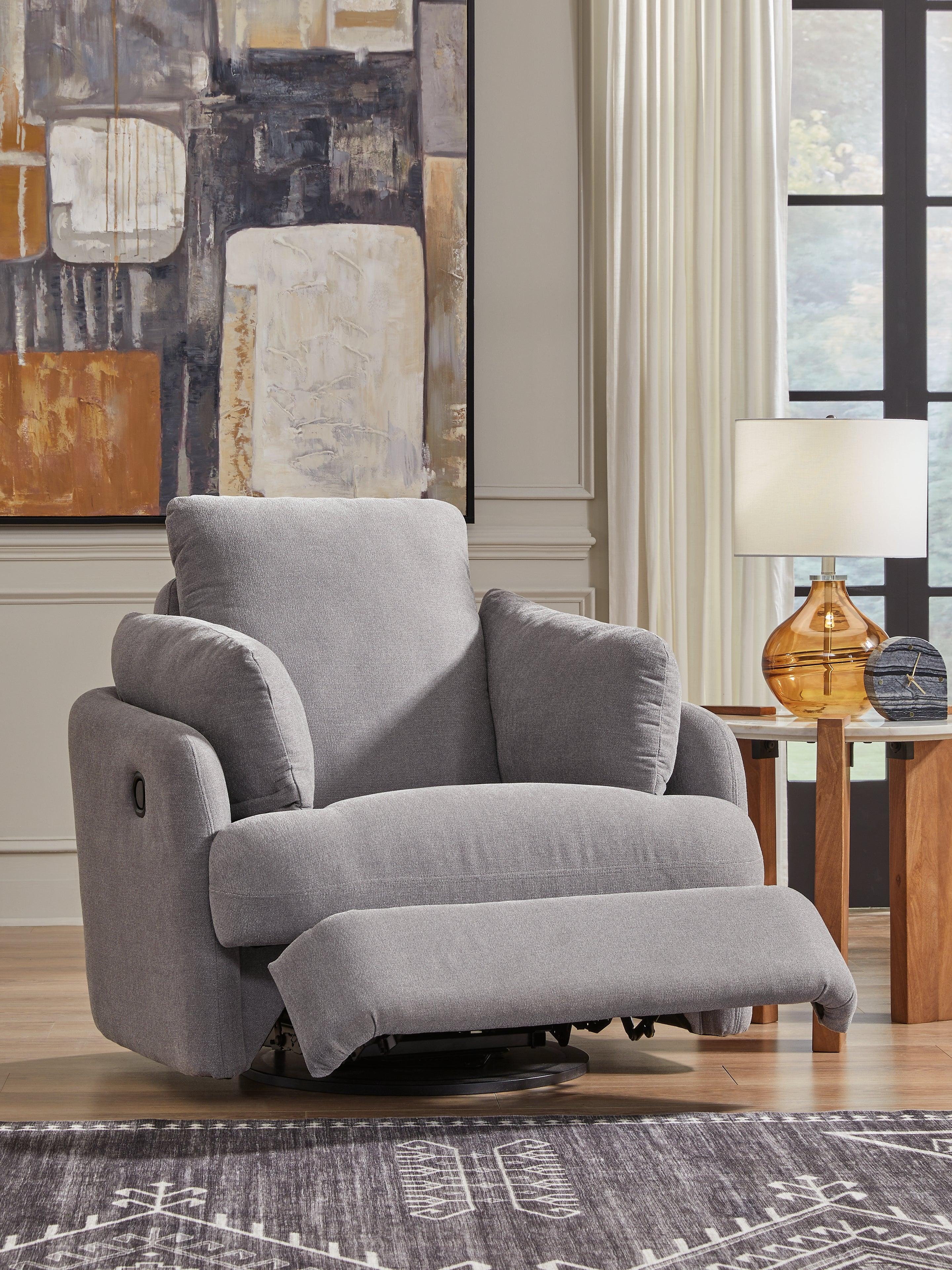 Modmax Granite Swivel Glider Chair - Image 2