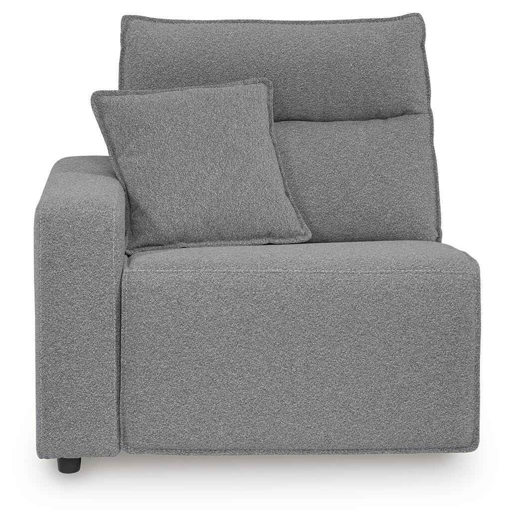 Modmax II Salt and Pepper 7-Piece Power Reclining Sectional with Audio Consoles - Image 7