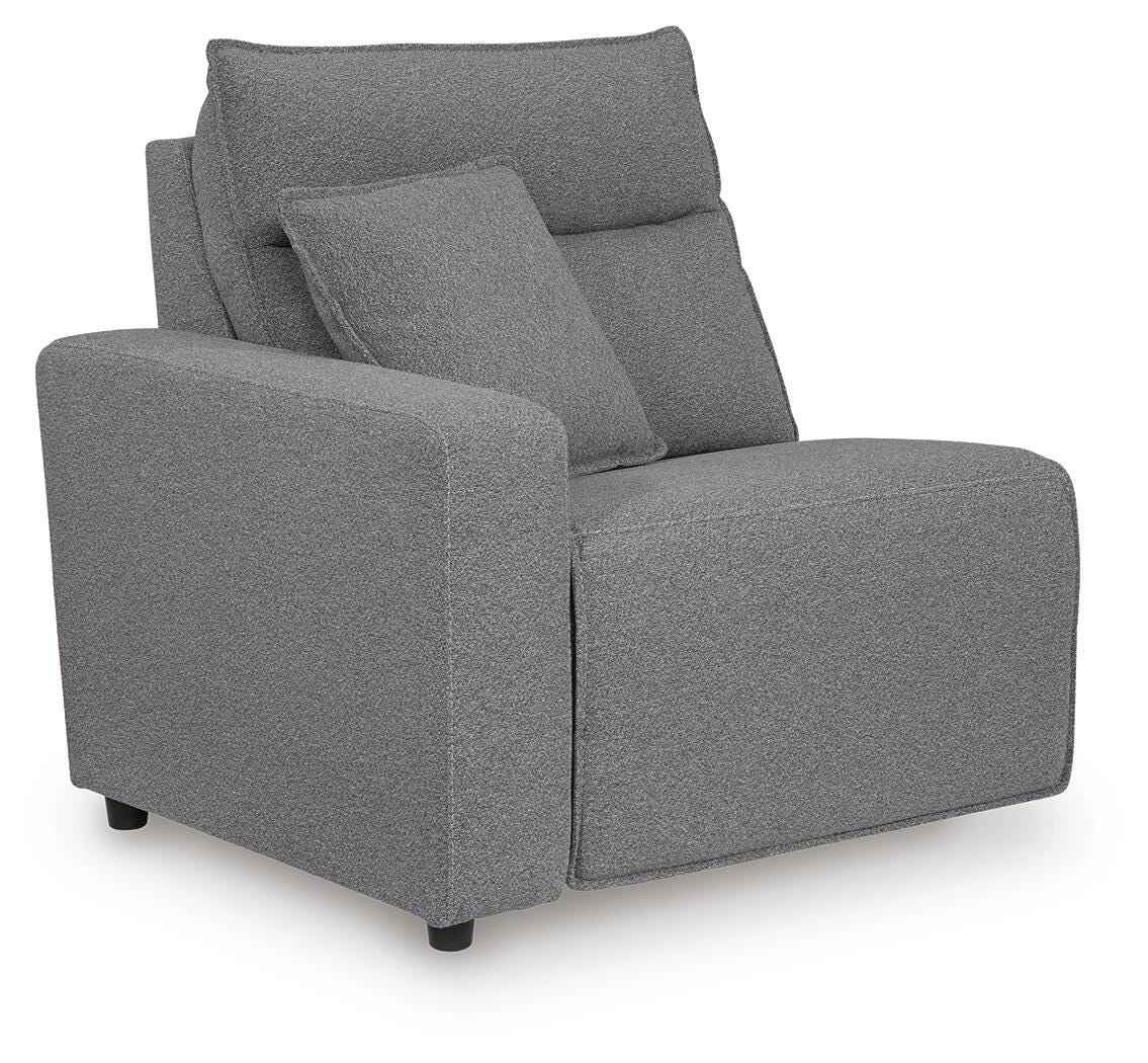Modmax II Salt and Pepper 7-Piece Power Reclining Sectional with Audio Consoles - Image 8
