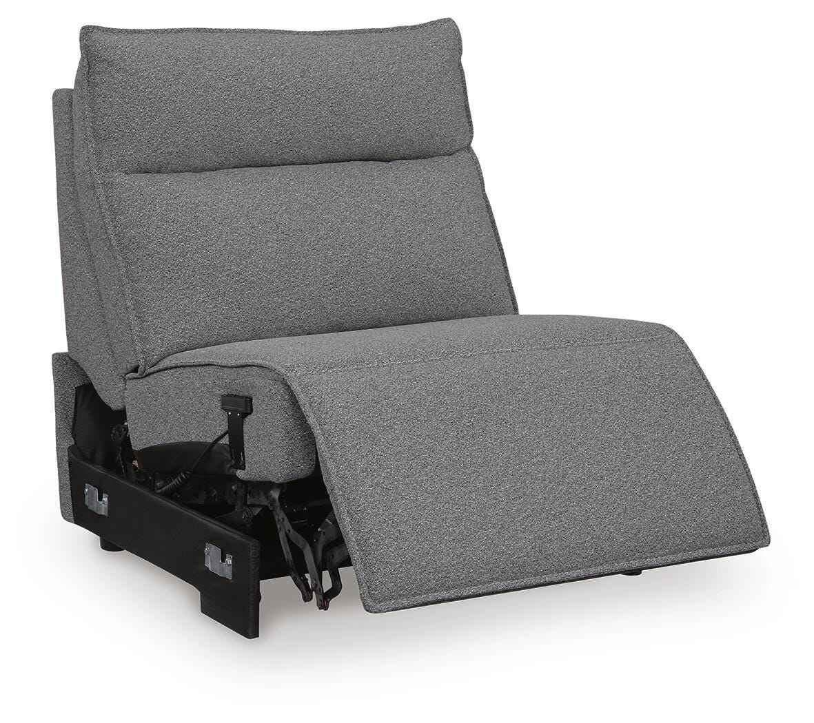 Modmax II Salt and Pepper Salt and Pepper 8-Piece Power Reclining Sectional with Console - Image 16