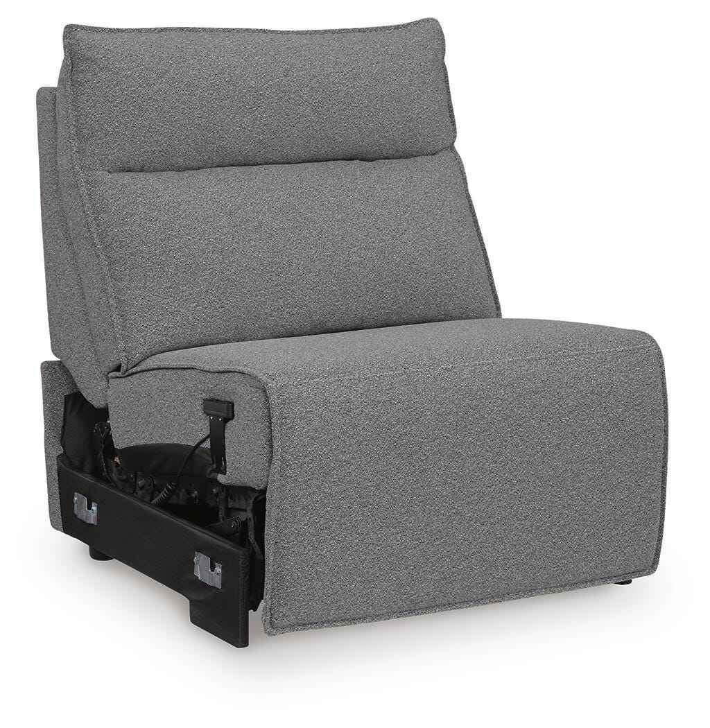 Modmax II Salt and Pepper Salt and Pepper 8-Piece Power Reclining Sectional with Console - Image 17