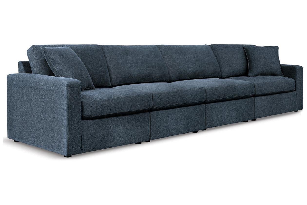 Modmax Ink 4-Piece Performance Fabric Sectional