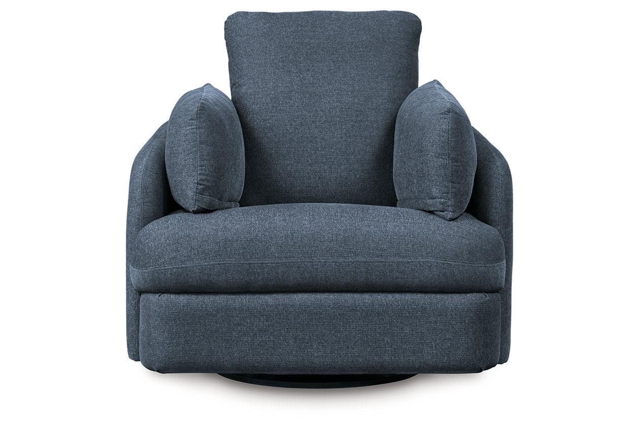 Modmax Ink 5-Piece Sectional and Swivel Glider Recliner - Image 4